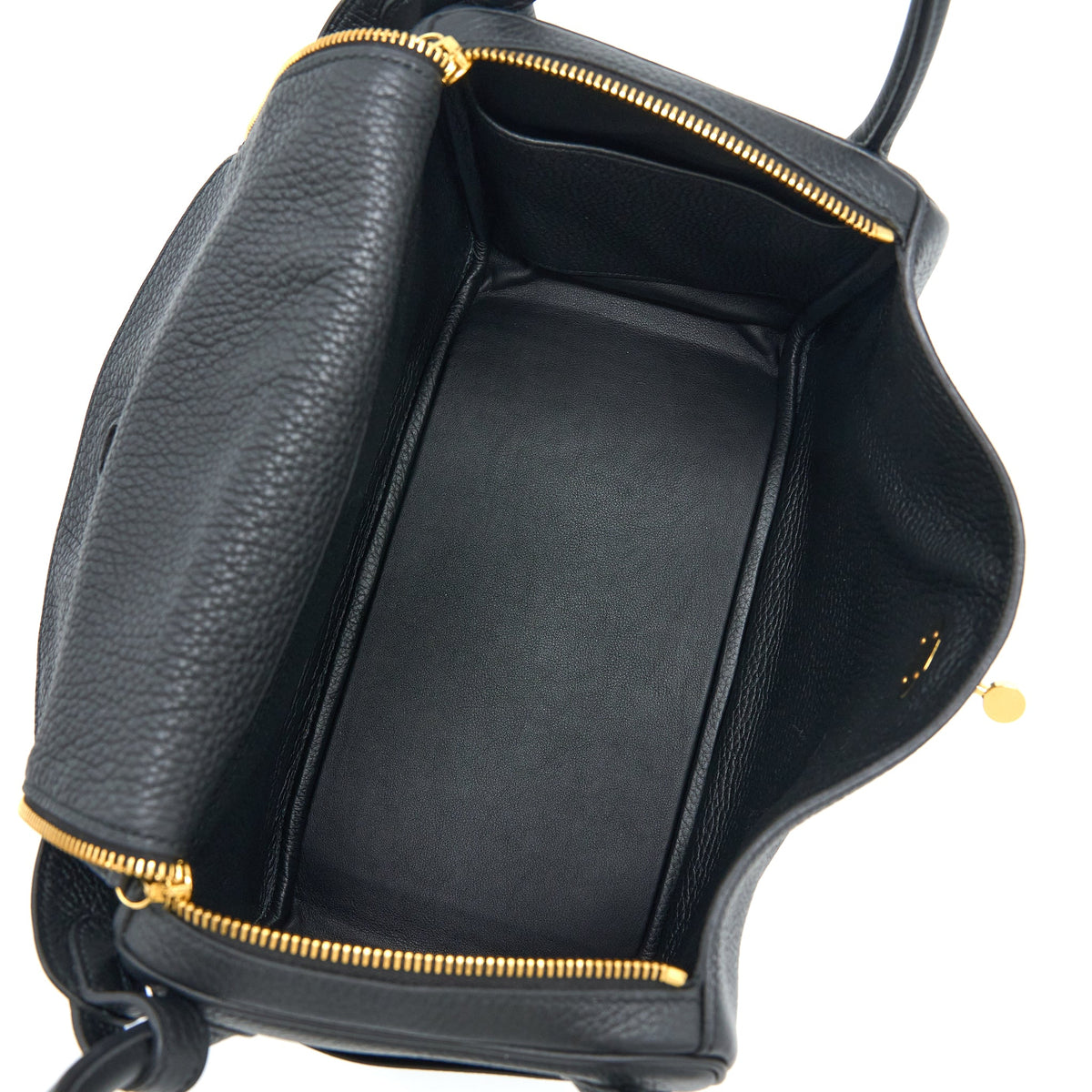Hermes Lindy 30 Clemence Black GHW