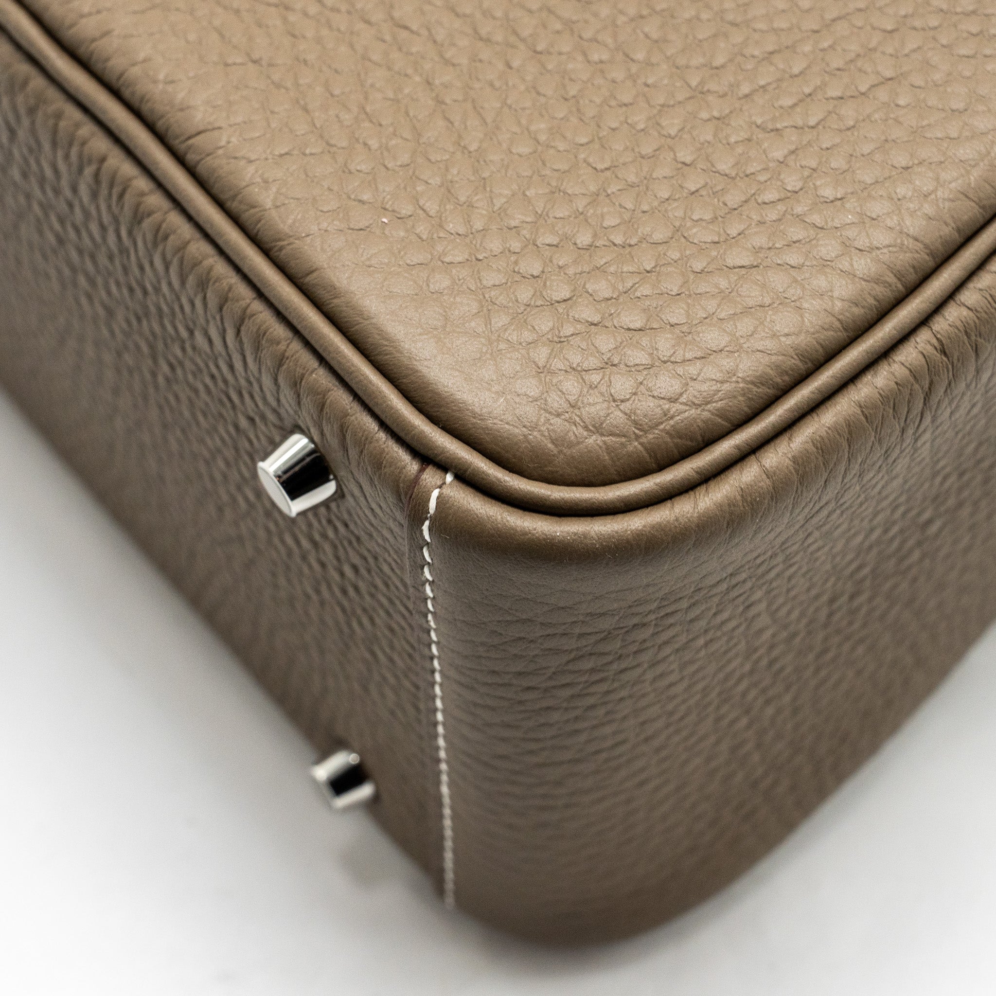 HERMES MINI LINDY II CLEMENCE ETOUPE SHW