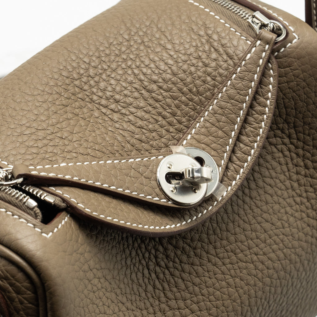 HERMES MINI LINDY II CLEMENCE ETOUPE SHW