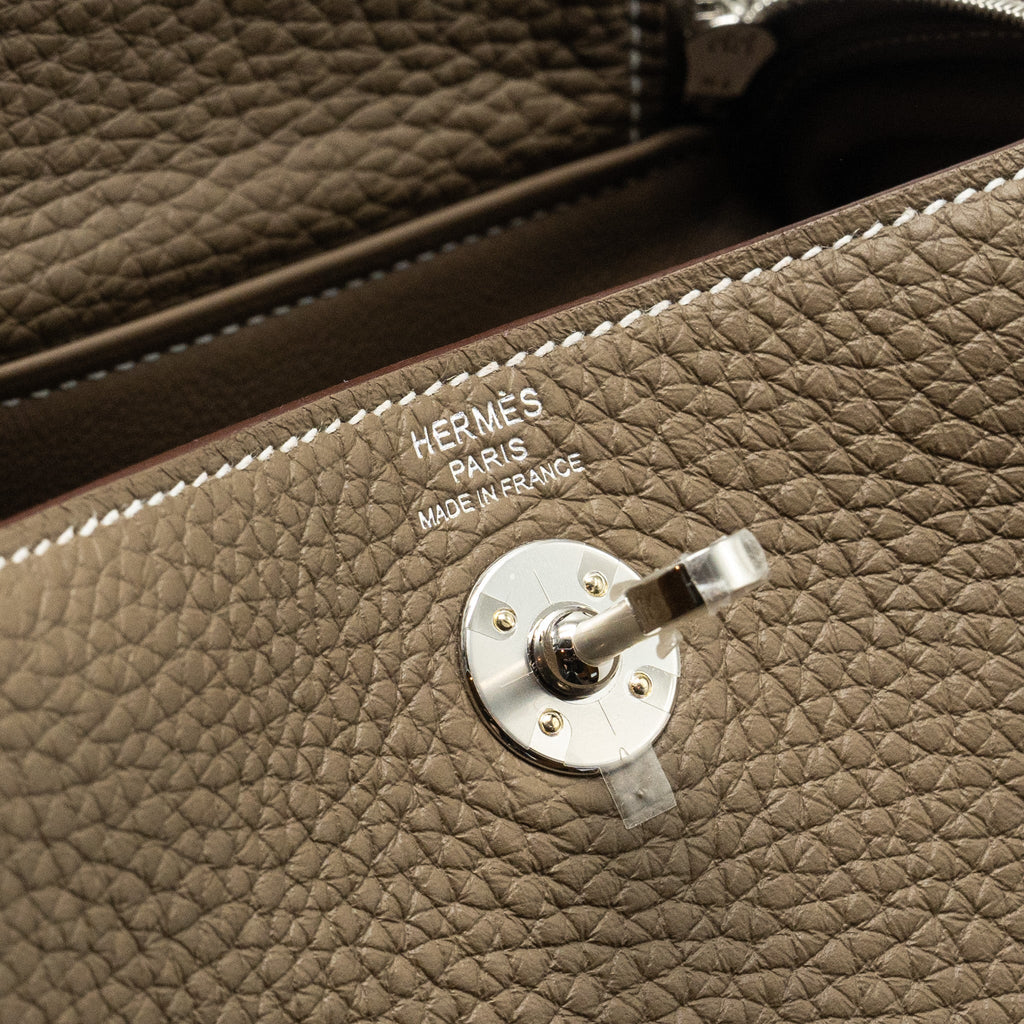 HERMES MINI LINDY II CLEMENCE ETOUPE SHW