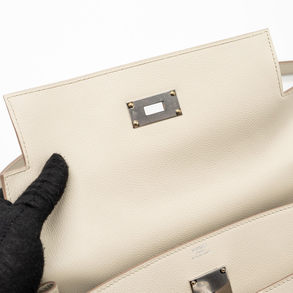 HERMES KELLY MESSANGER PM EVERCOLOR 8L BETON SHW
