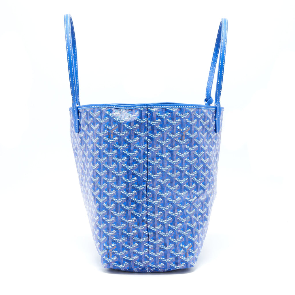 GOYARD SAINT LOUIS TOTE BAG PM BLUE