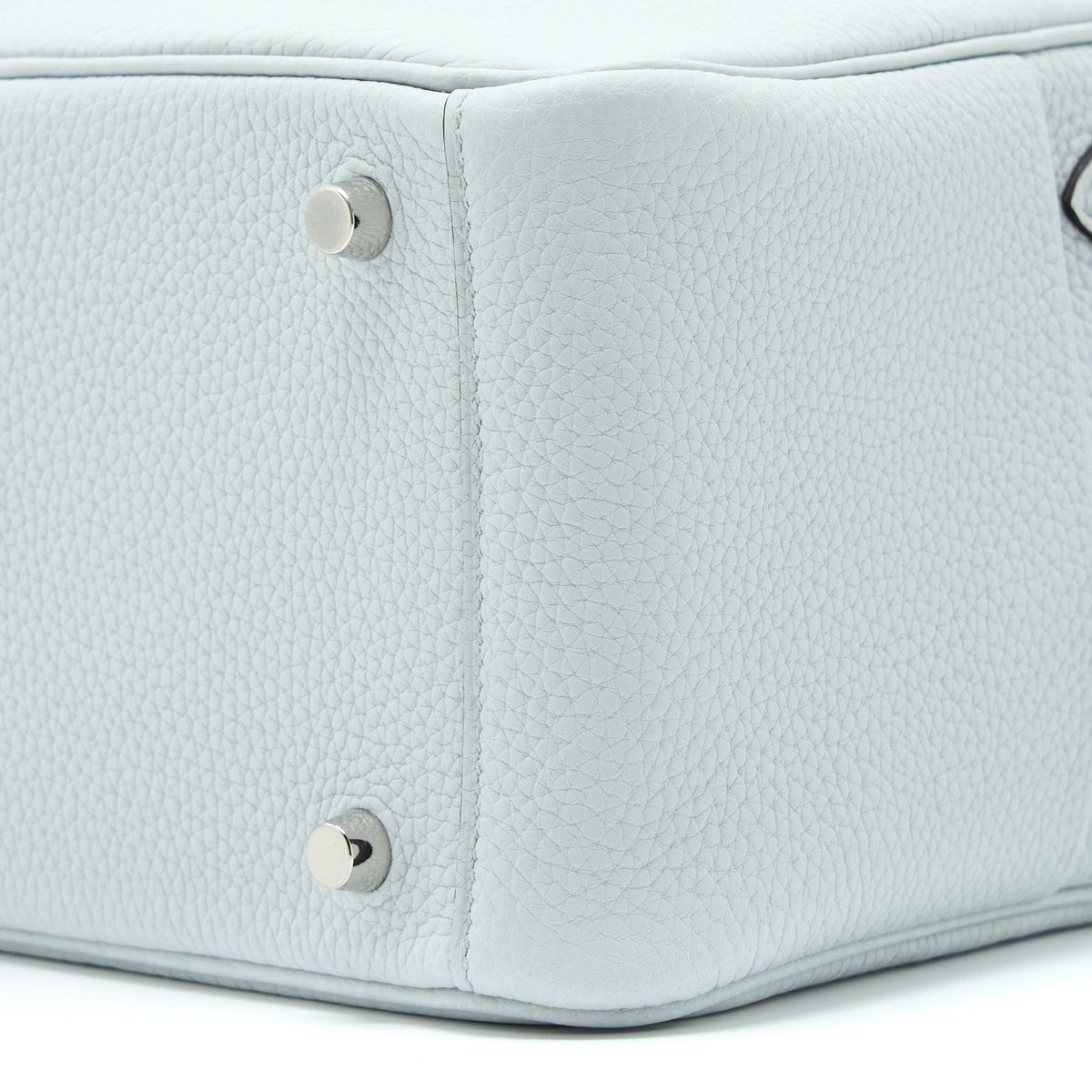 Hermes Lindy 26 Clemence Blue Pale SHW