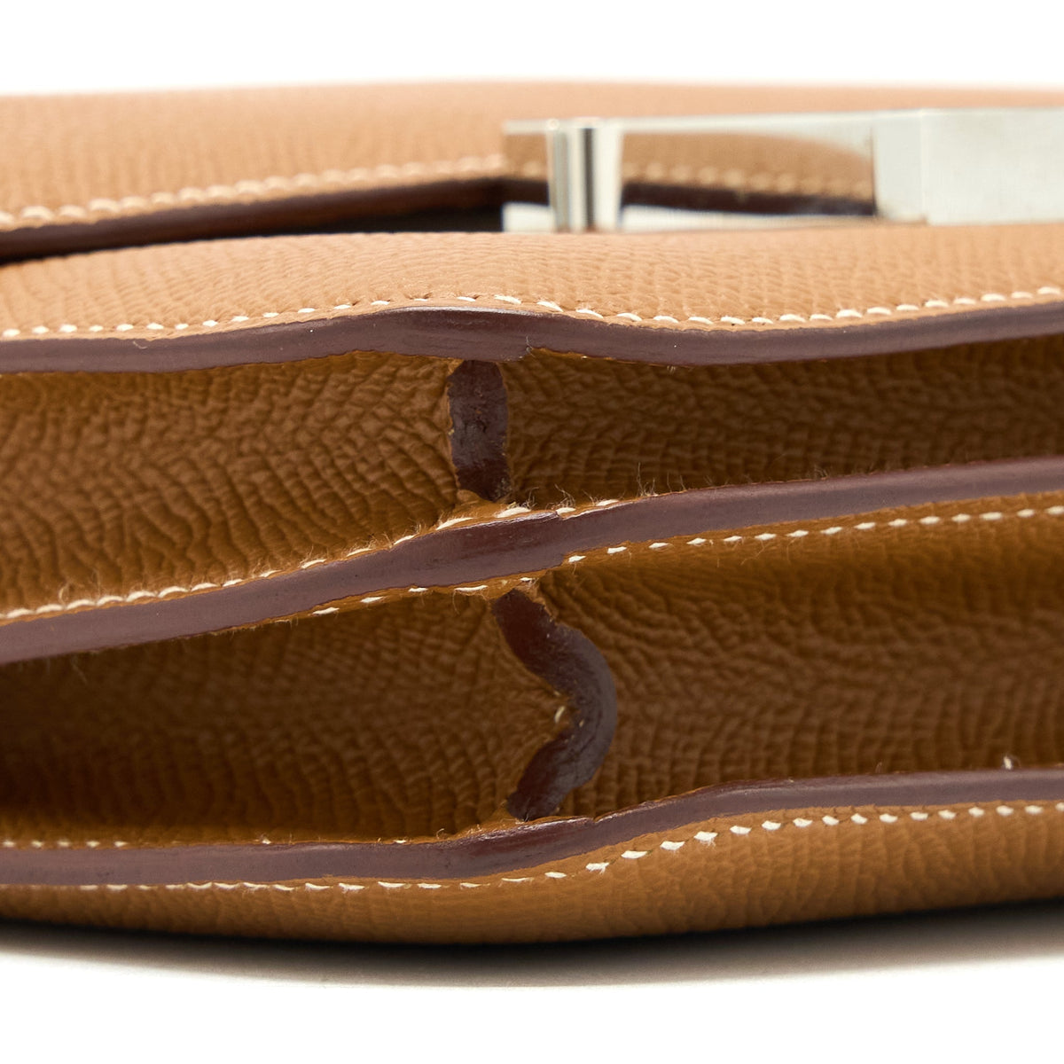 Hermes Mini Constance Epsom Gold SHW
