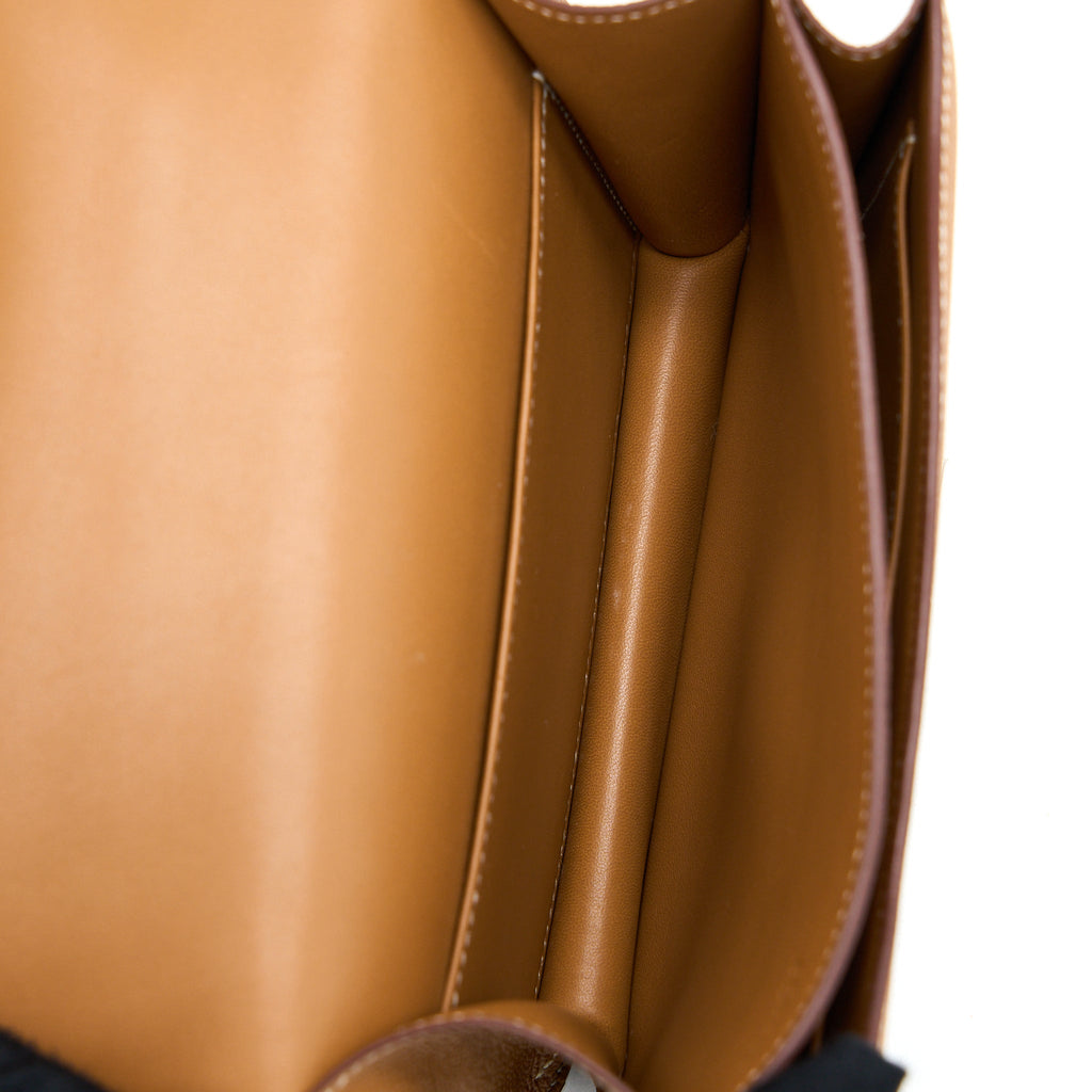 Hermes Mini Constance Epsom Gold SHW