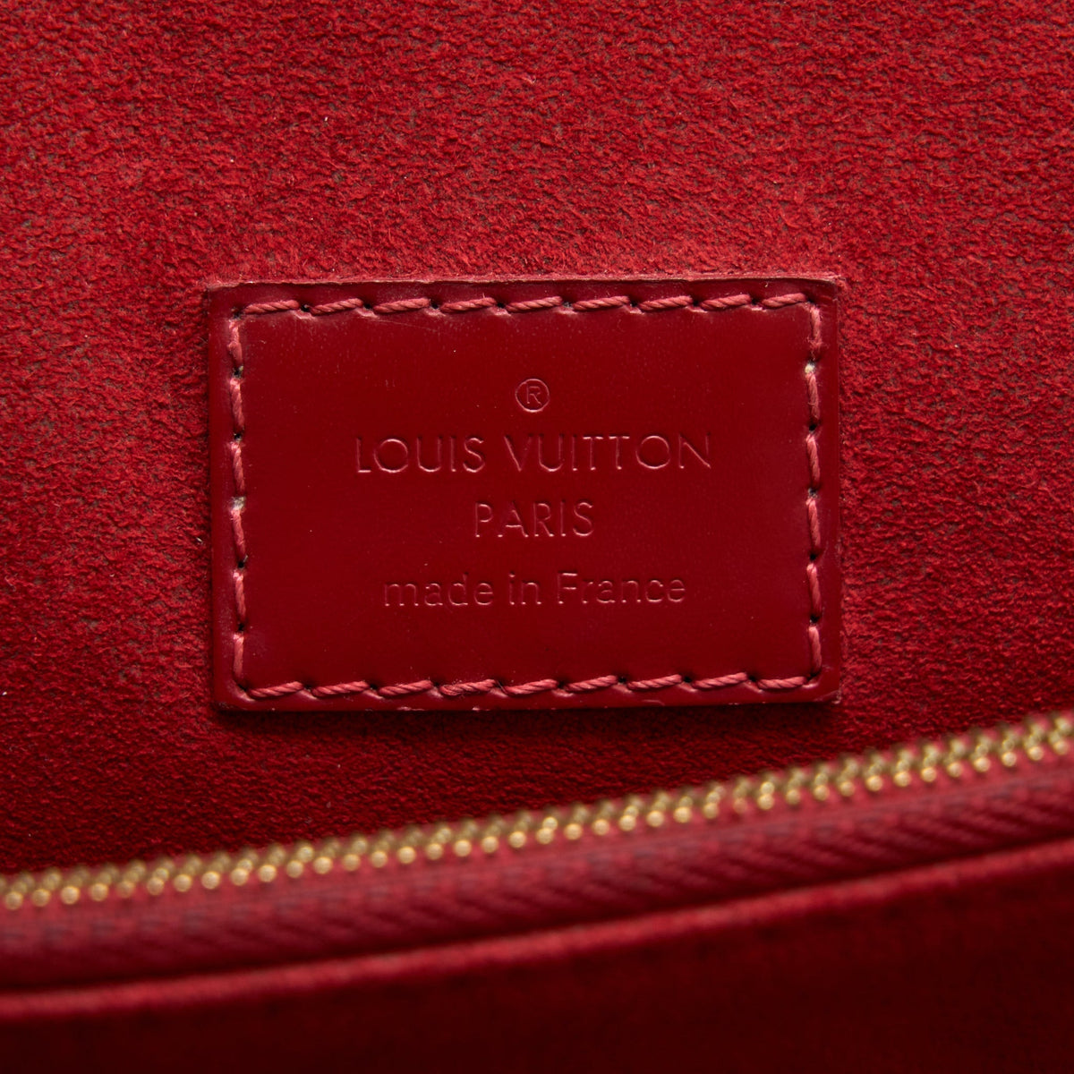 LOUIS VUITTON FLAP CHAIN BAG DAMIER EBENE GHW