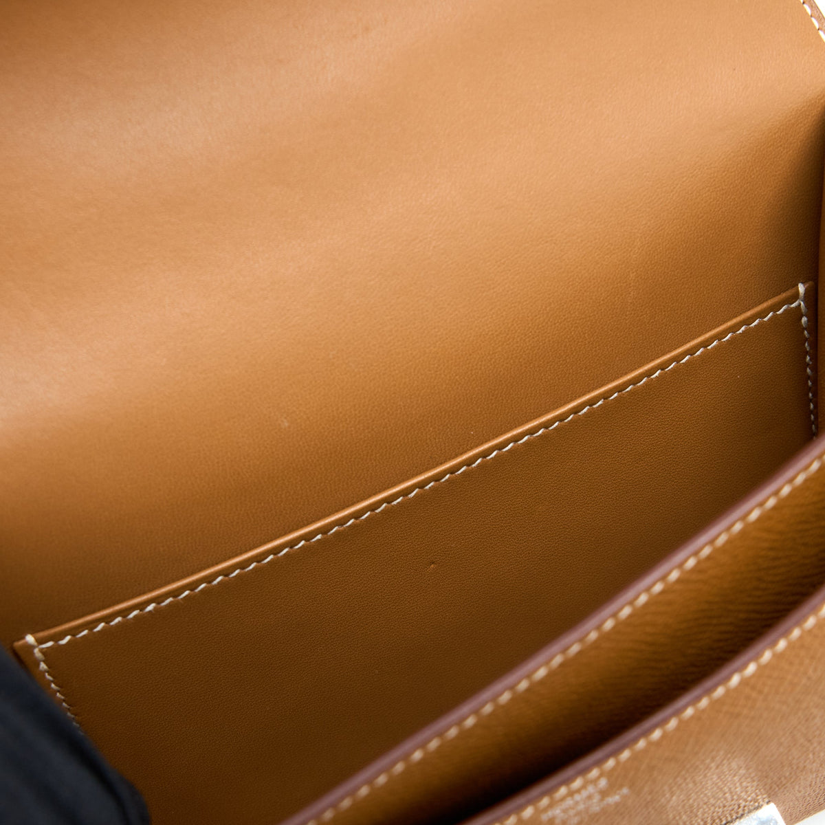 Hermes Mini Constance Epsom Gold SHW