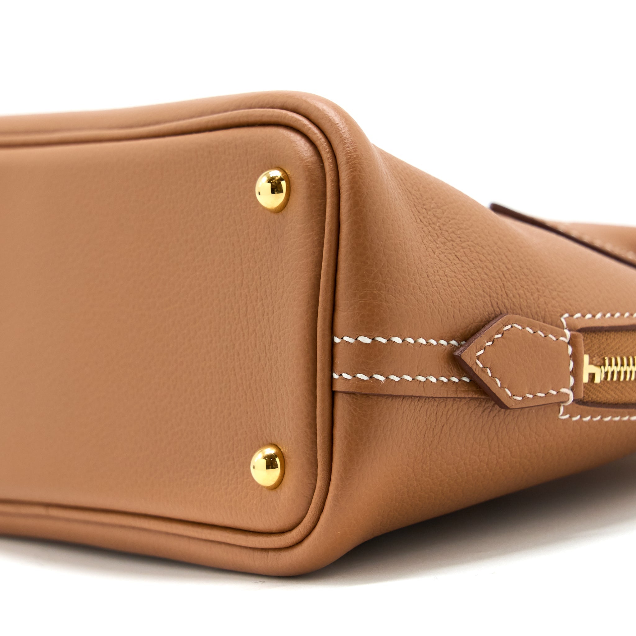 HERMES MINI BOLIDE EVERCOLOR GOLD GHW