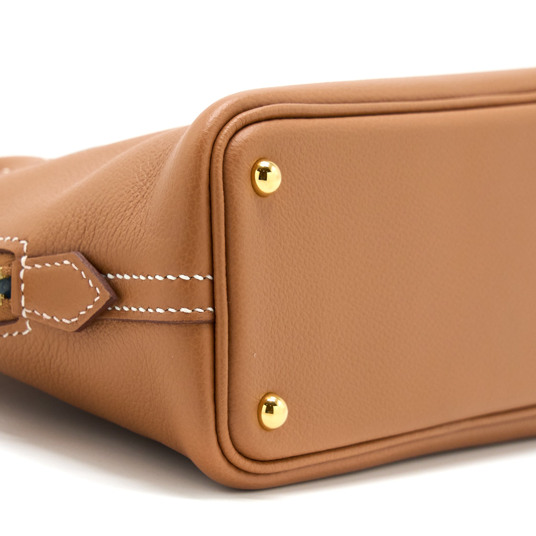 HERMES MINI BOLIDE EVERCOLOR GOLD GHW