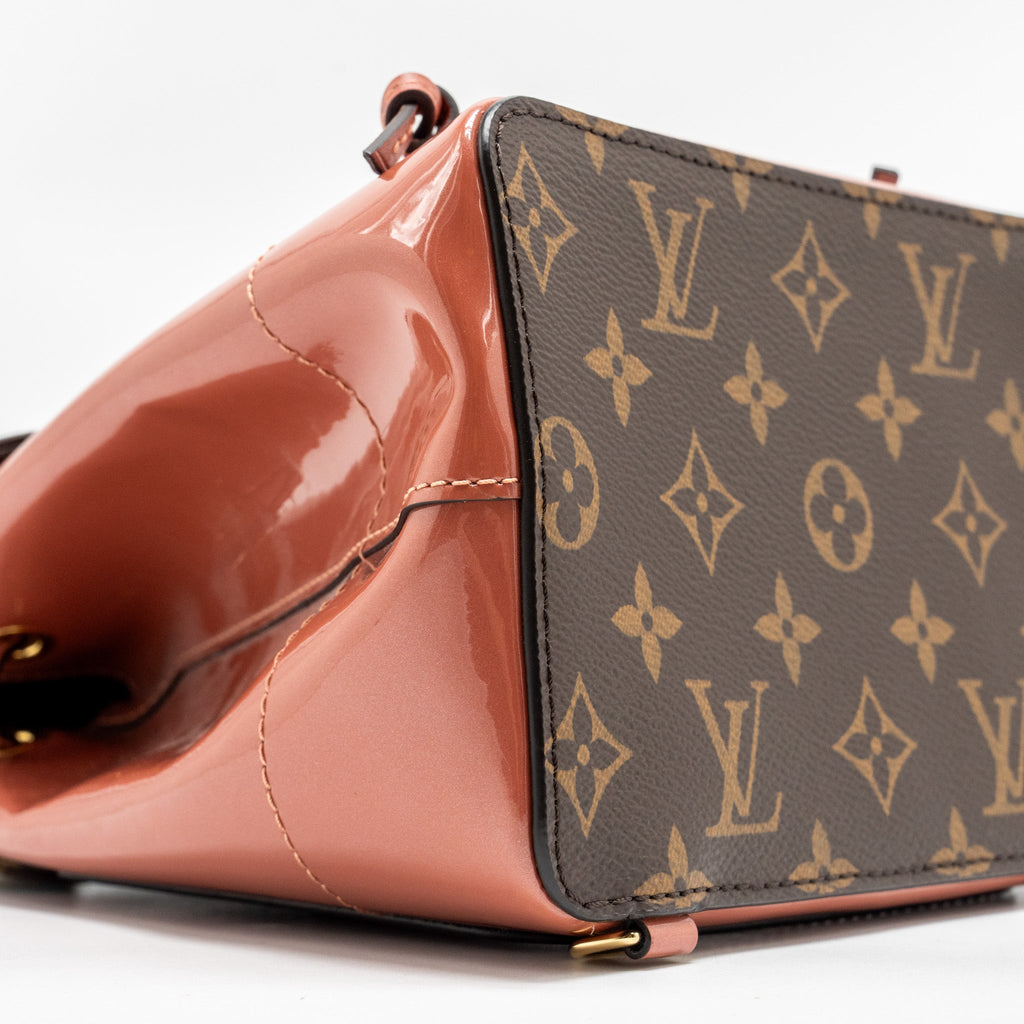 LOUIS VUITTON HOT SPRINGS BACKPACK PATENT / MONOGRAM CANVAS PINK GHW