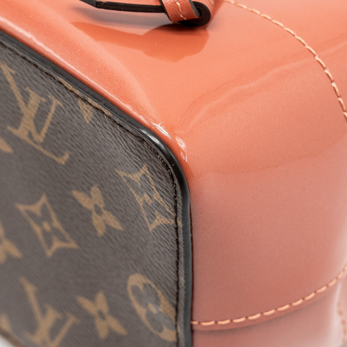 LOUIS VUITTON HOT SPRINGS BACKPACK PATENT / MONOGRAM CANVAS PINK GHW