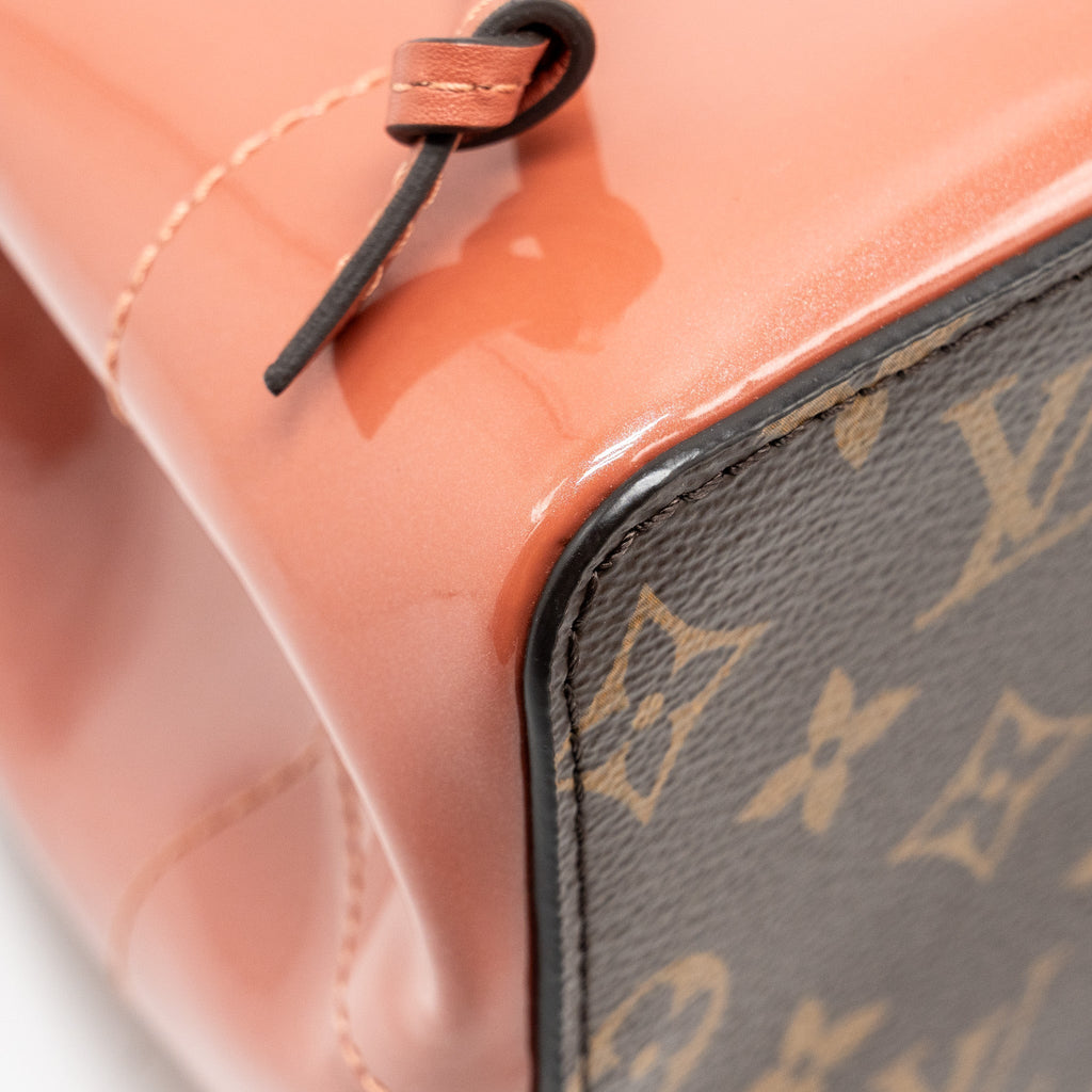 LOUIS VUITTON HOT SPRINGS BACKPACK PATENT / MONOGRAM CANVAS PINK GHW