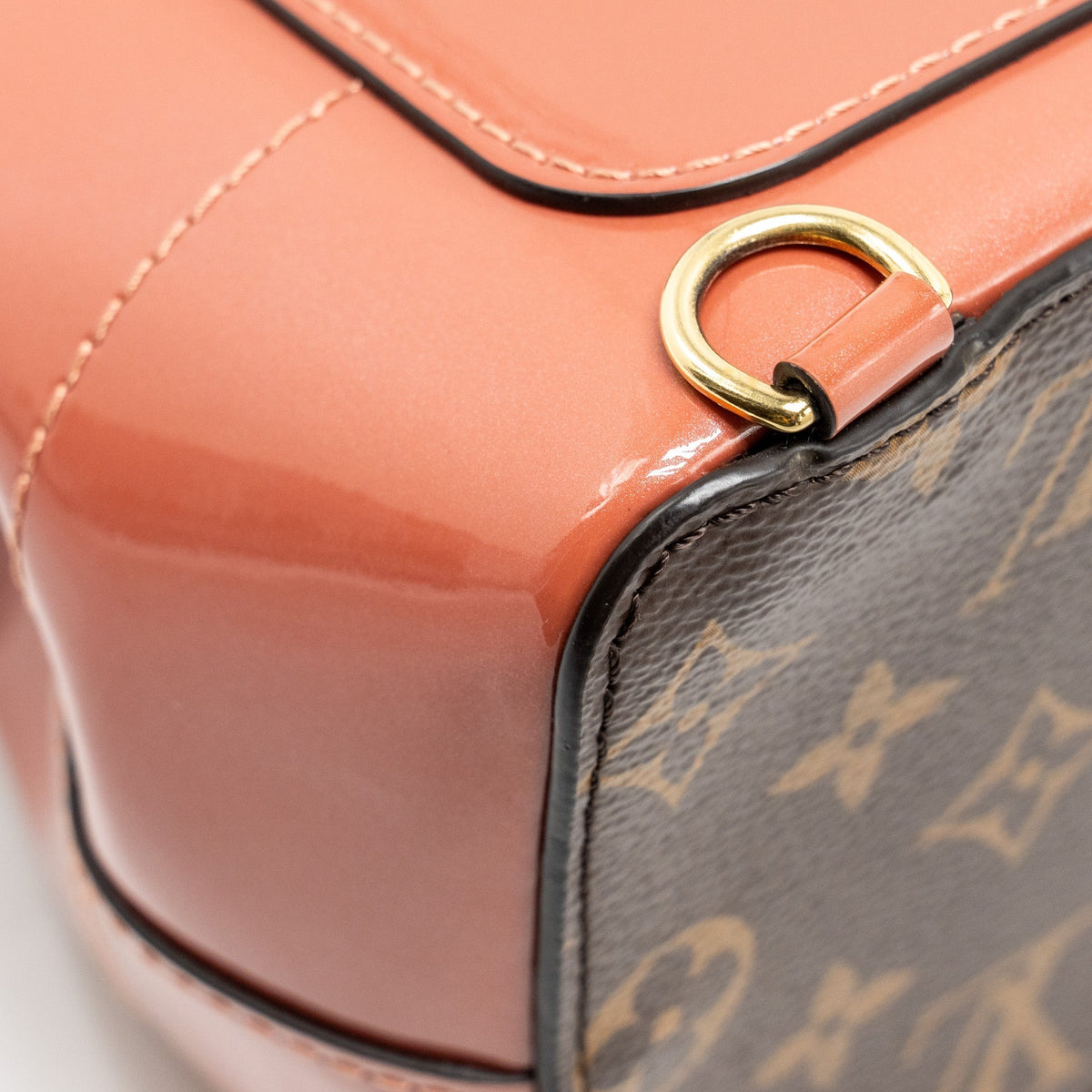 LOUIS VUITTON HOT SPRINGS BACKPACK PATENT / MONOGRAM CANVAS PINK GHW