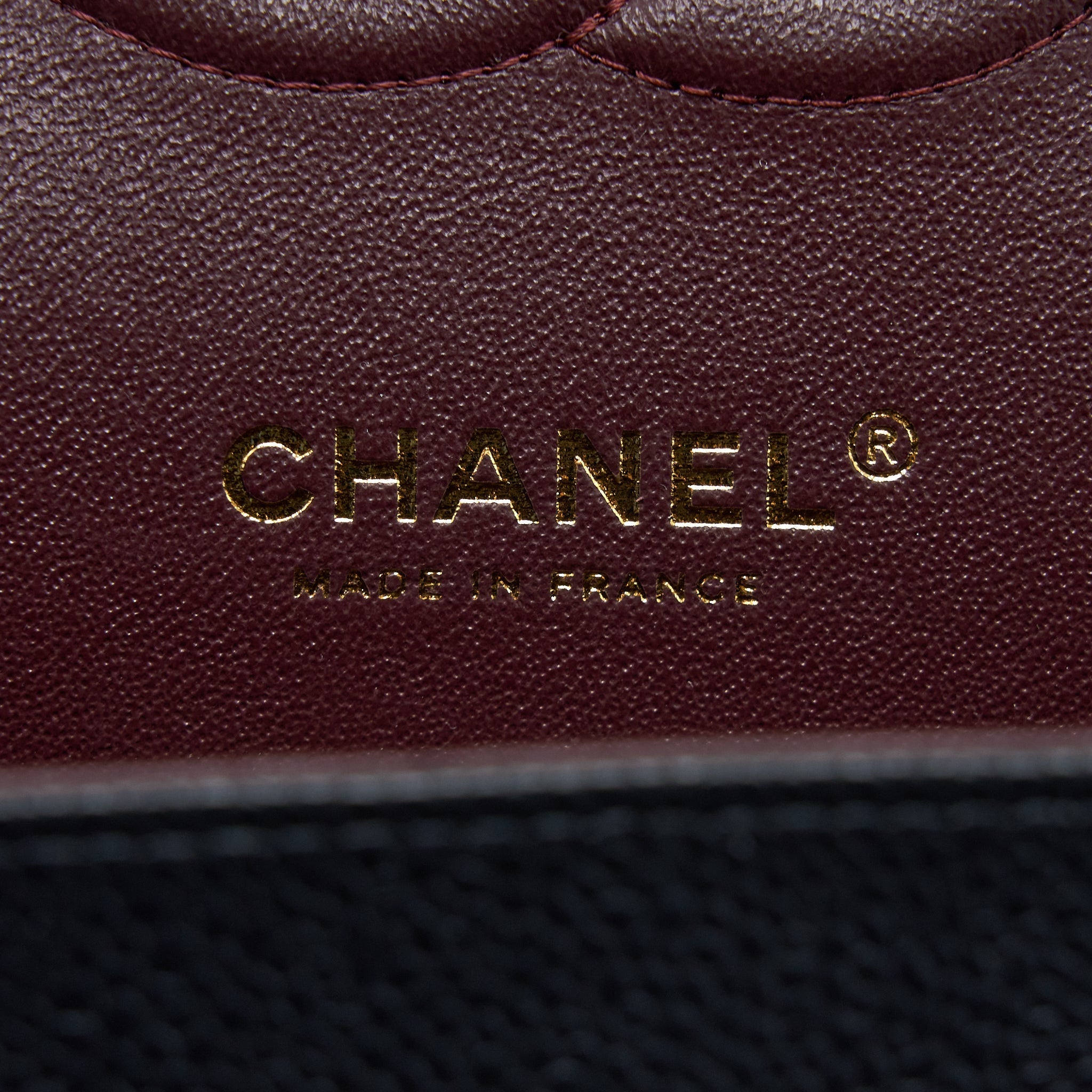 CHANEL MEDIUM CLASSIC DOUBLE FLAP BAG CAVIAR BLACK GHW (MICROCHIP)