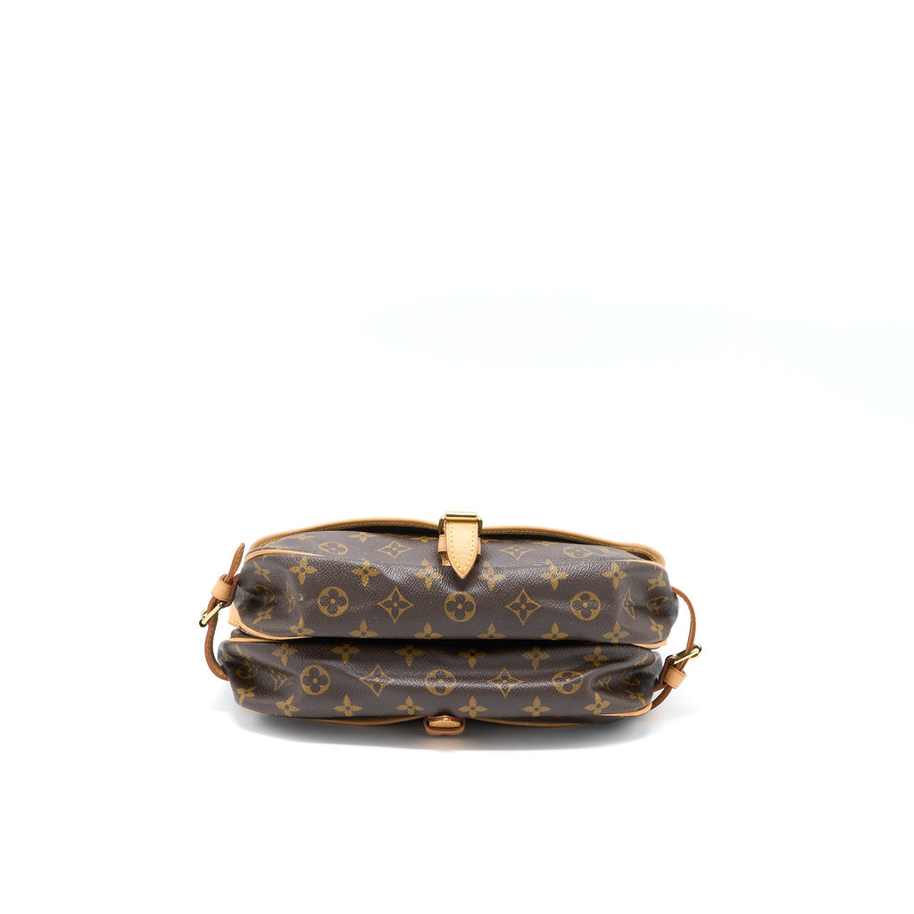 LOUIS VUITTON DOUBLE SIDE CROSSBODY BAG MONOGRAM CANVAS GHW