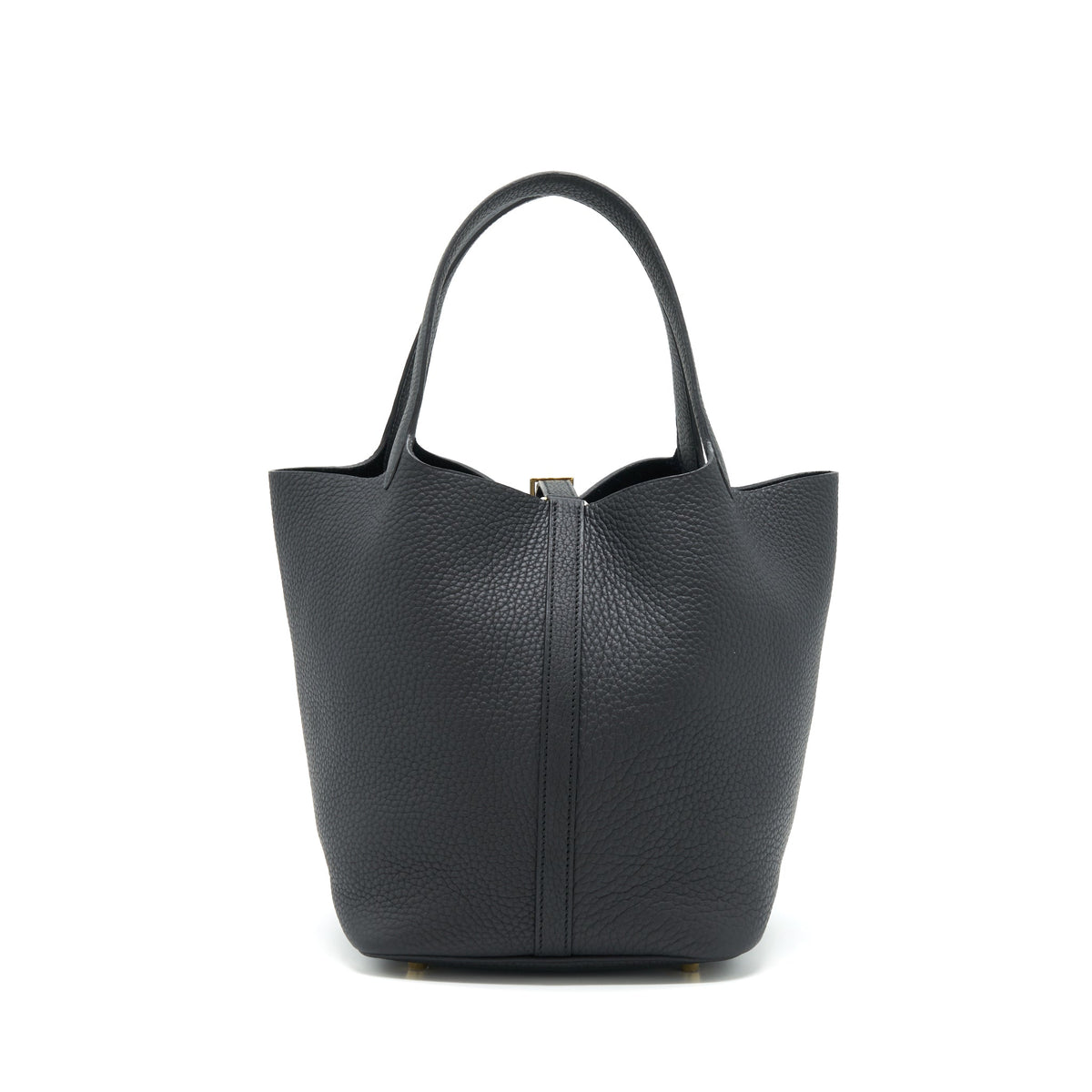 Hermes Picotin 22 Lock Bag Black GHW