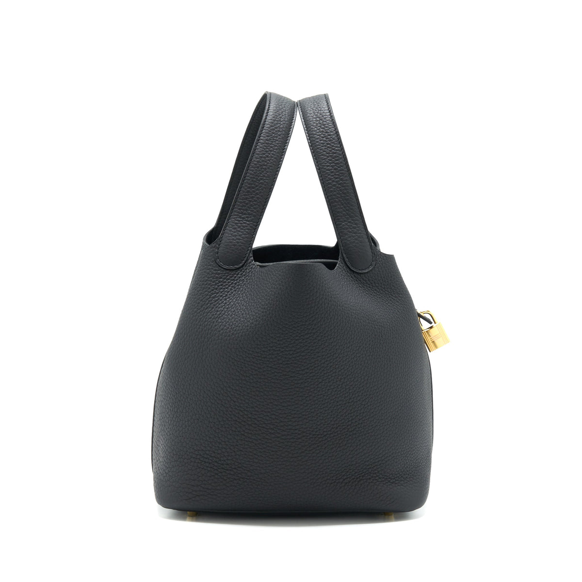 Hermes Picotin 22 Lock Bag Black GHW