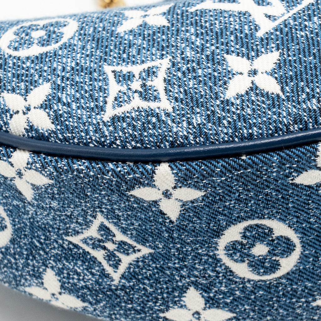 LOUIS VUITTON LOOP BAG DENIM BLUE GHW