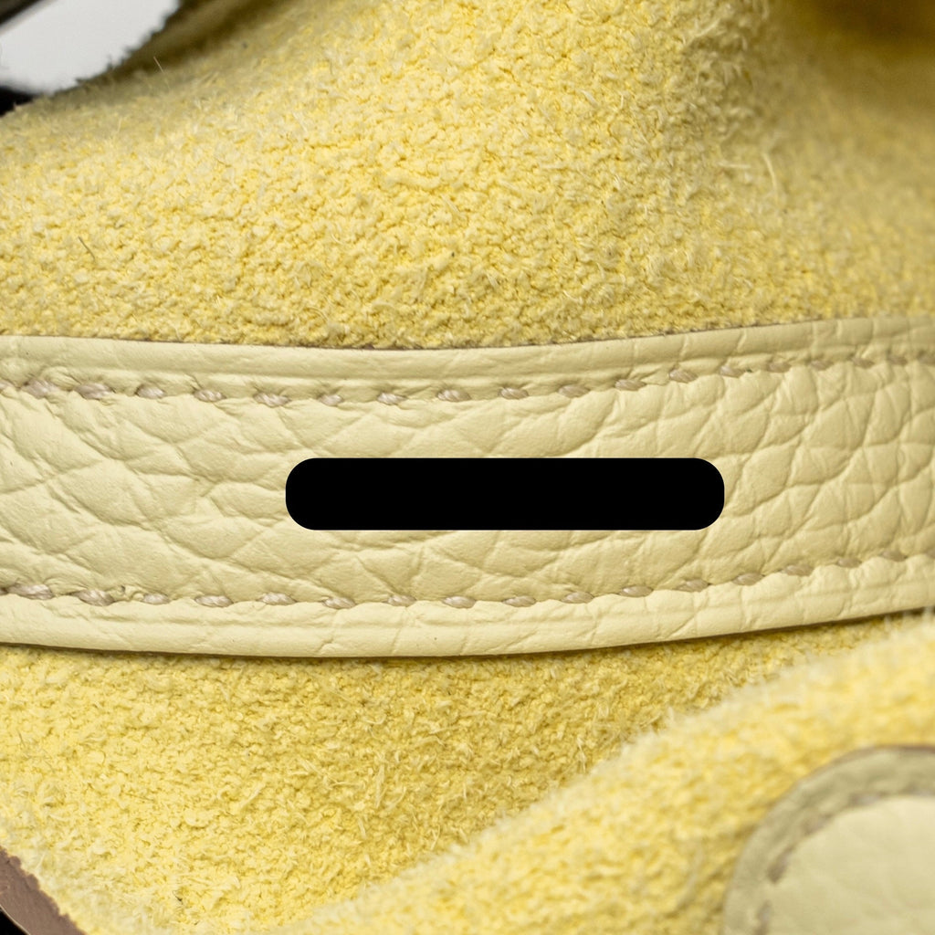HERMES PICOTIN 18 LOCK BAG CLEMENCE JAUNE MILTON SHW