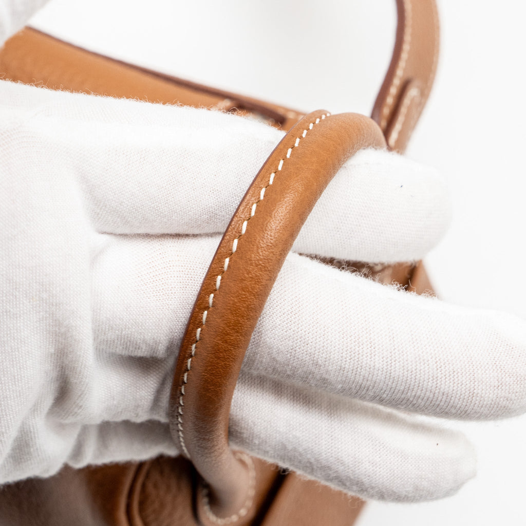 HERMES MINI LINDY CLEMENCE GOLD SHW