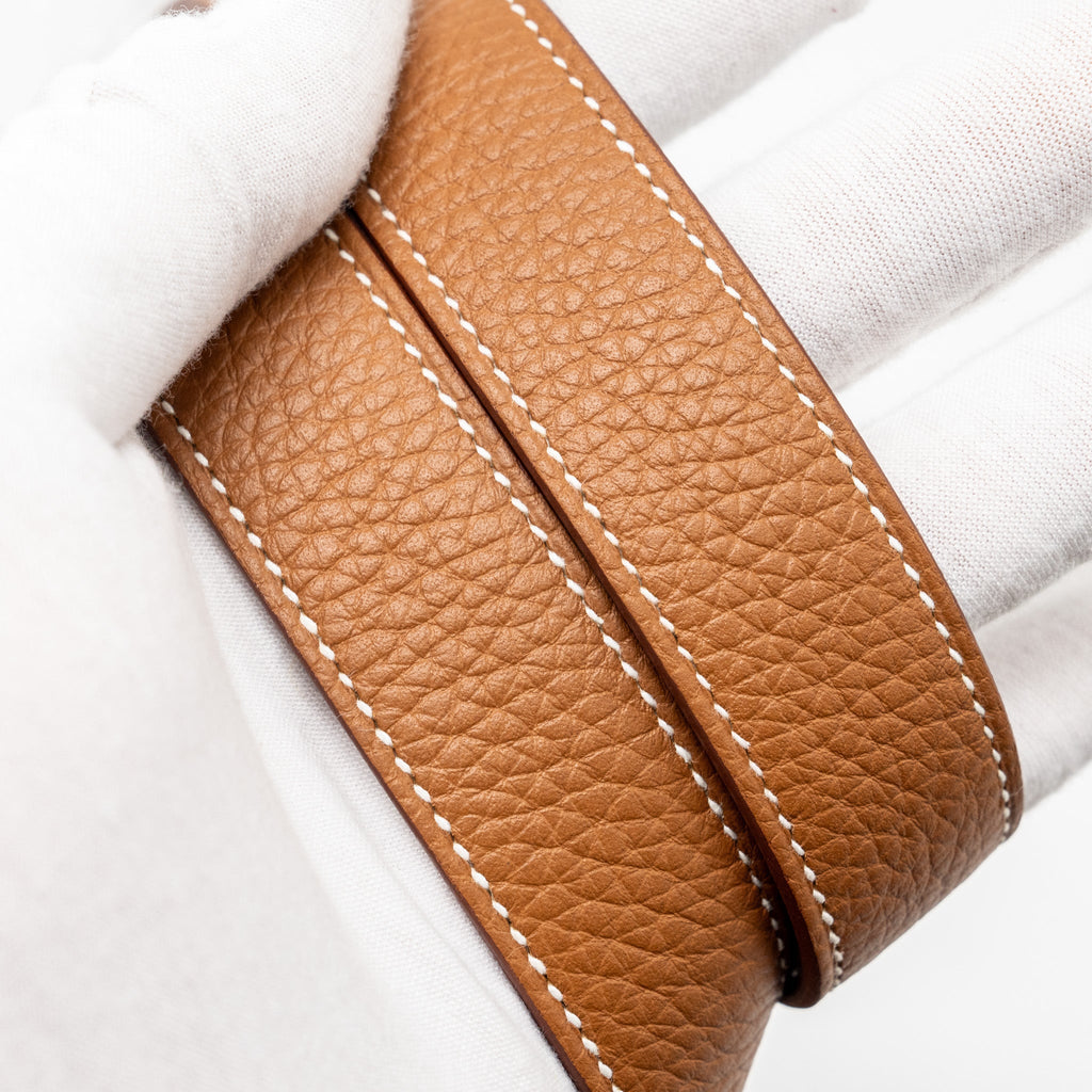 HERMES MINI LINDY CLEMENCE GOLD SHW