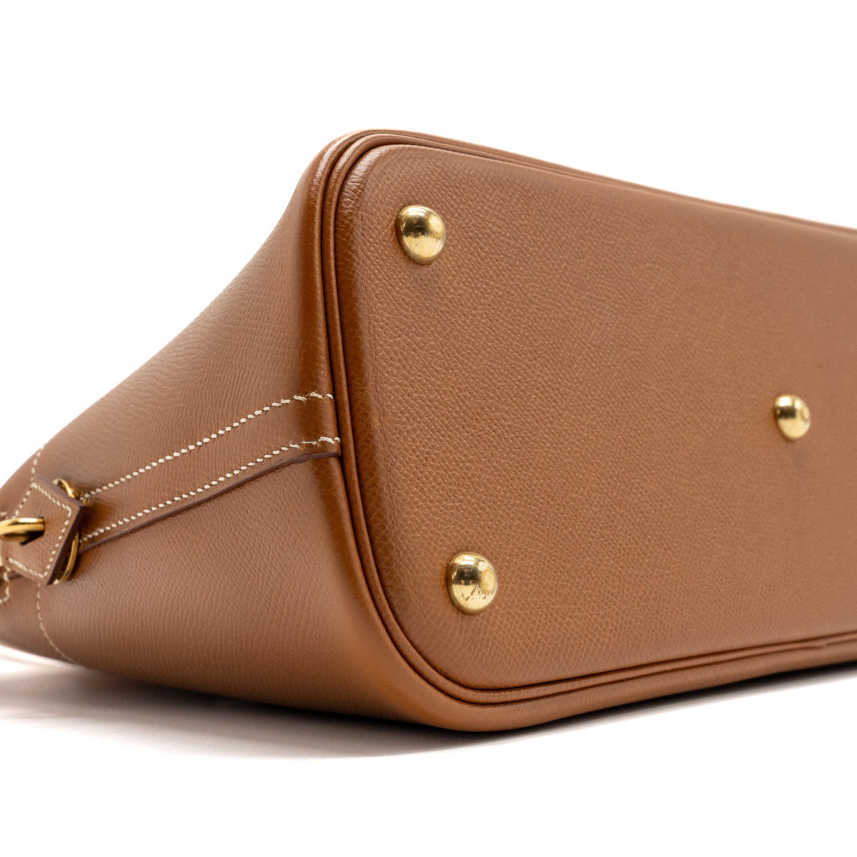 Hermes Bolide 31 Epsom Gold GHW Stamp Circle Z