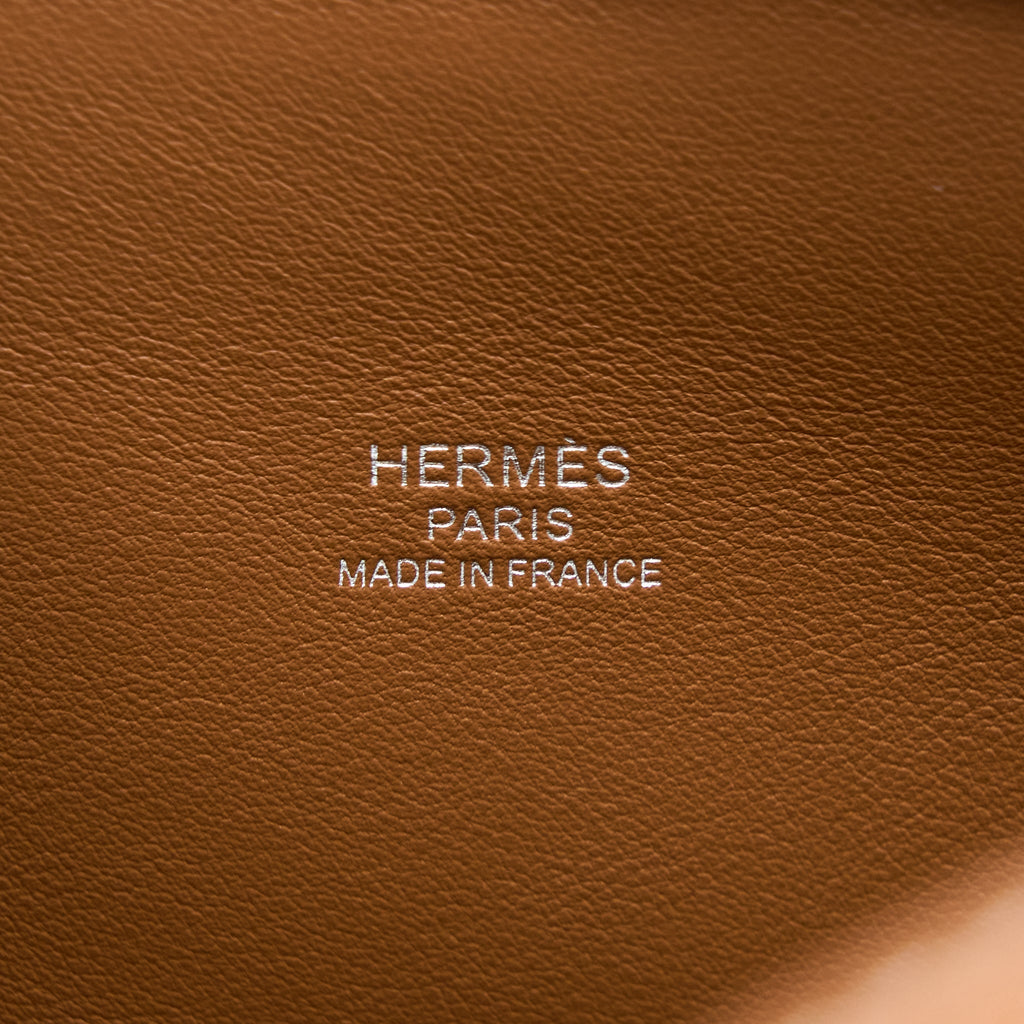 Hermes Bolide 1923 25 Evercolor Gold SHW
