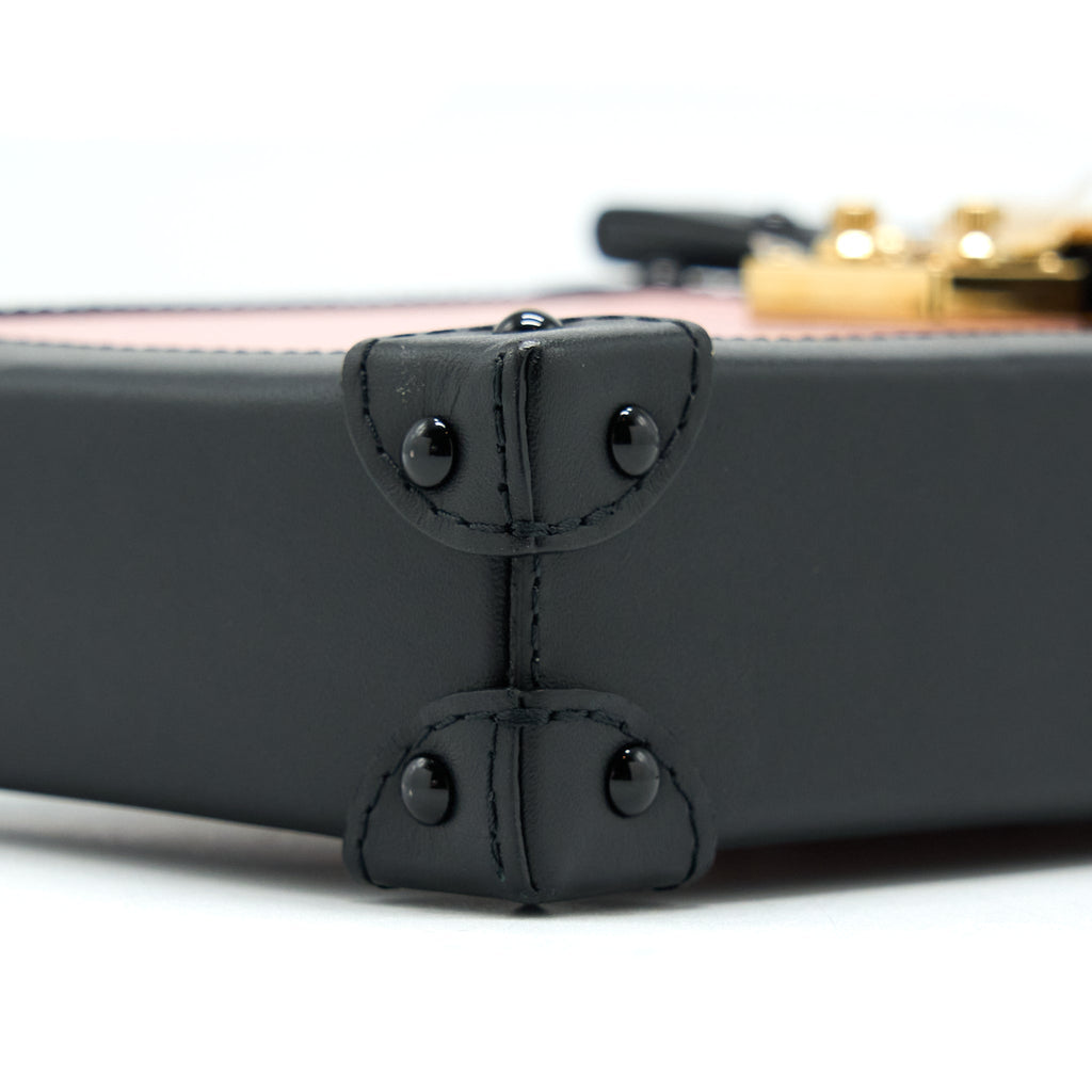 LOUIS VUITTON VERTICAL TRUNK POCHETTE EPI PINK GHW