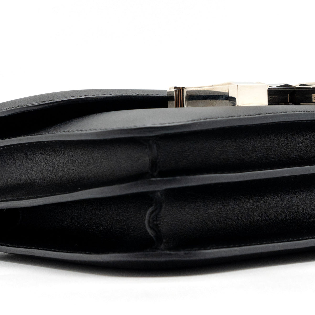 Hermes mini studio constance monsieur black SHW