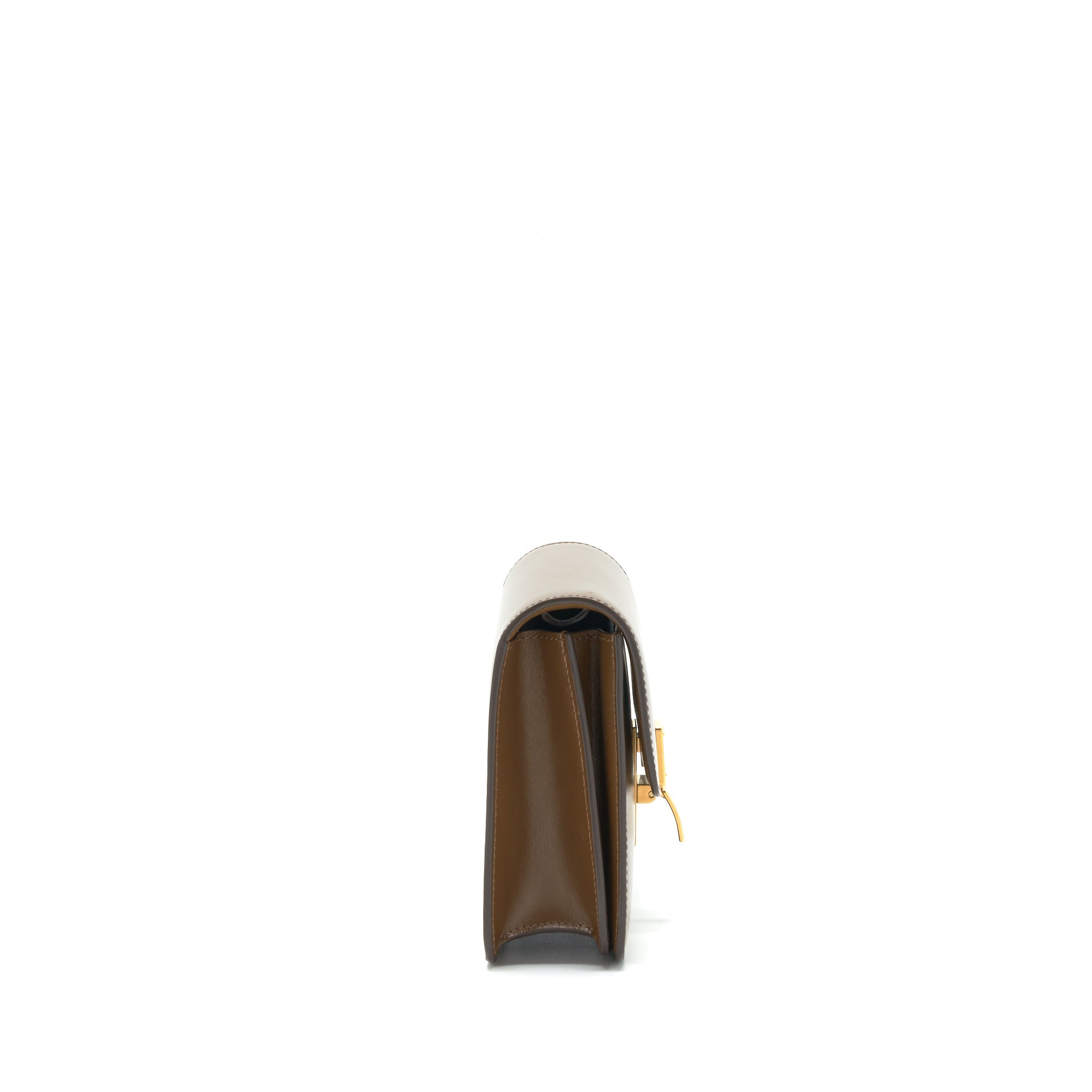 CELINE TEEN CLASSIC BOX BAG CALFSKIN CAMEL GHW