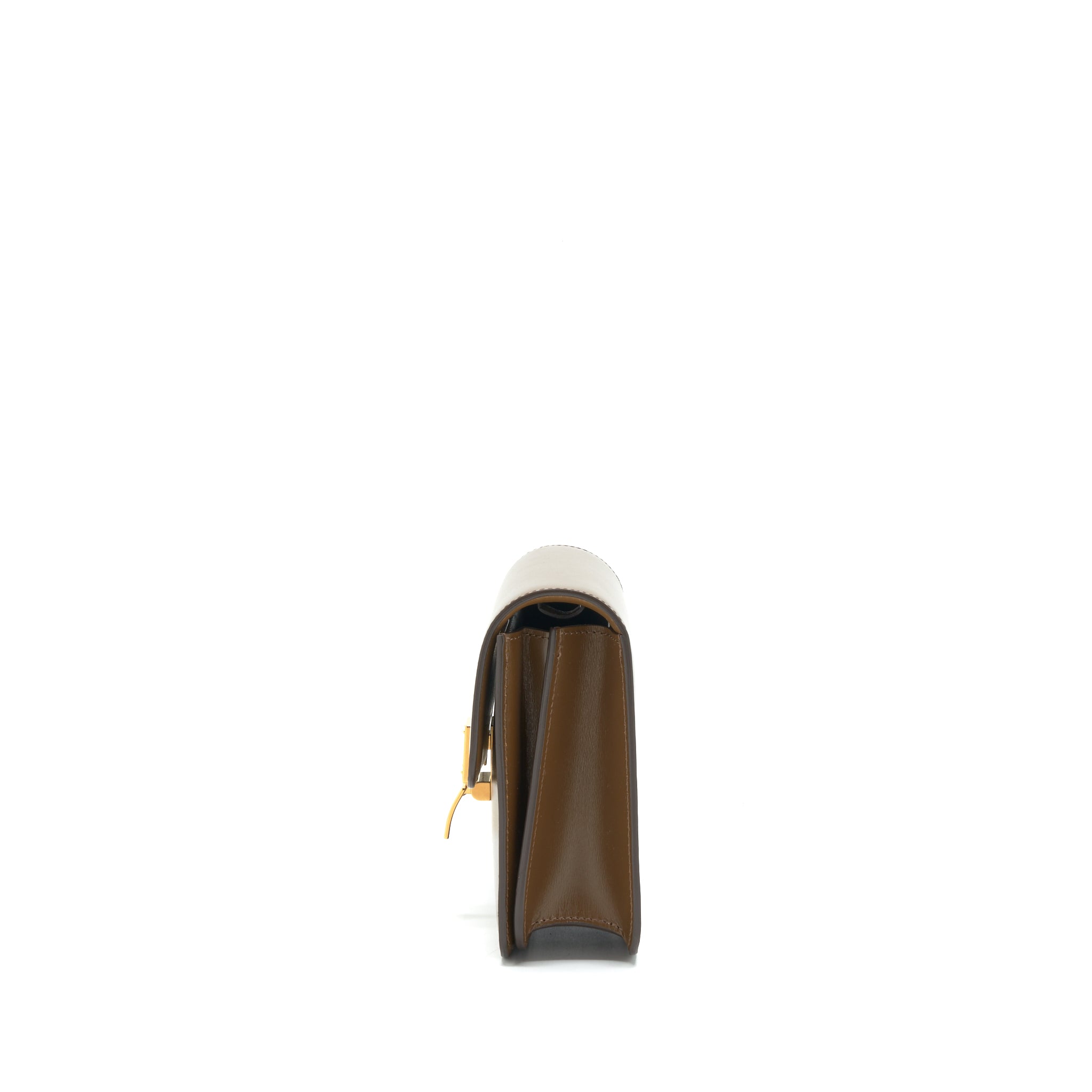 CELINE TEEN CLASSIC BOX BAG CALFSKIN CAMEL GHW