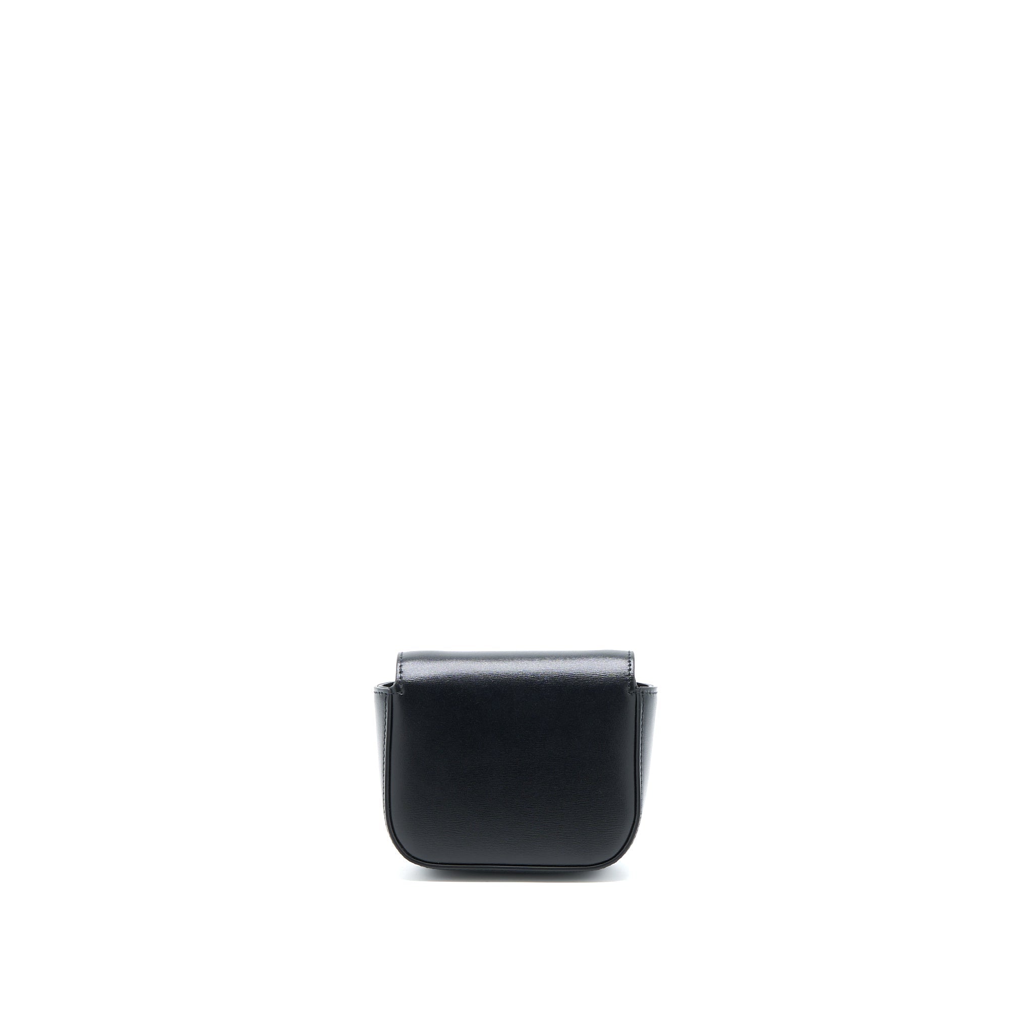 CELINE MINI TRIOMPHE IN SHINY CALFSKIN BLACK GHW