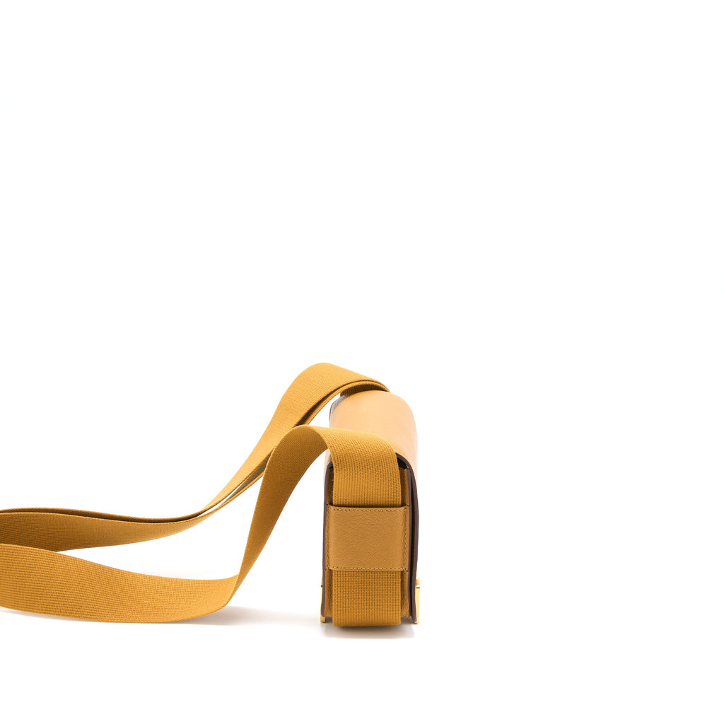 Hermes Geta Chevre Mysore Caramel GHW