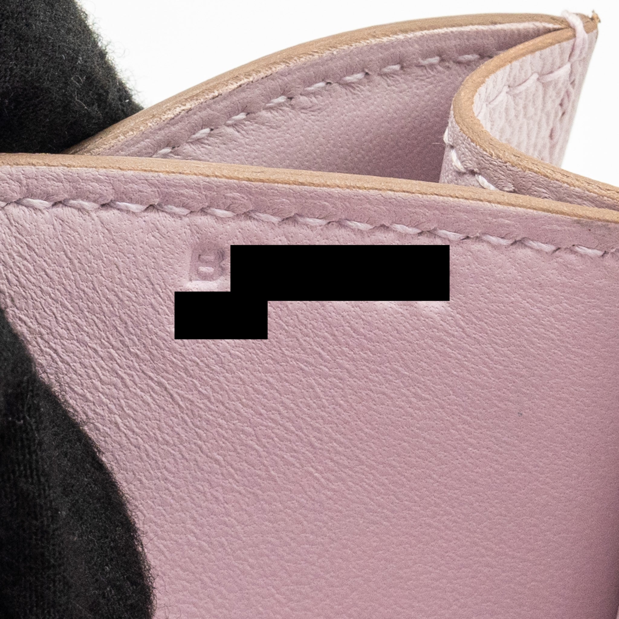 HERMES MINI CONSTANCE CHEVRE MYSORE MAUVE PALE RGHW