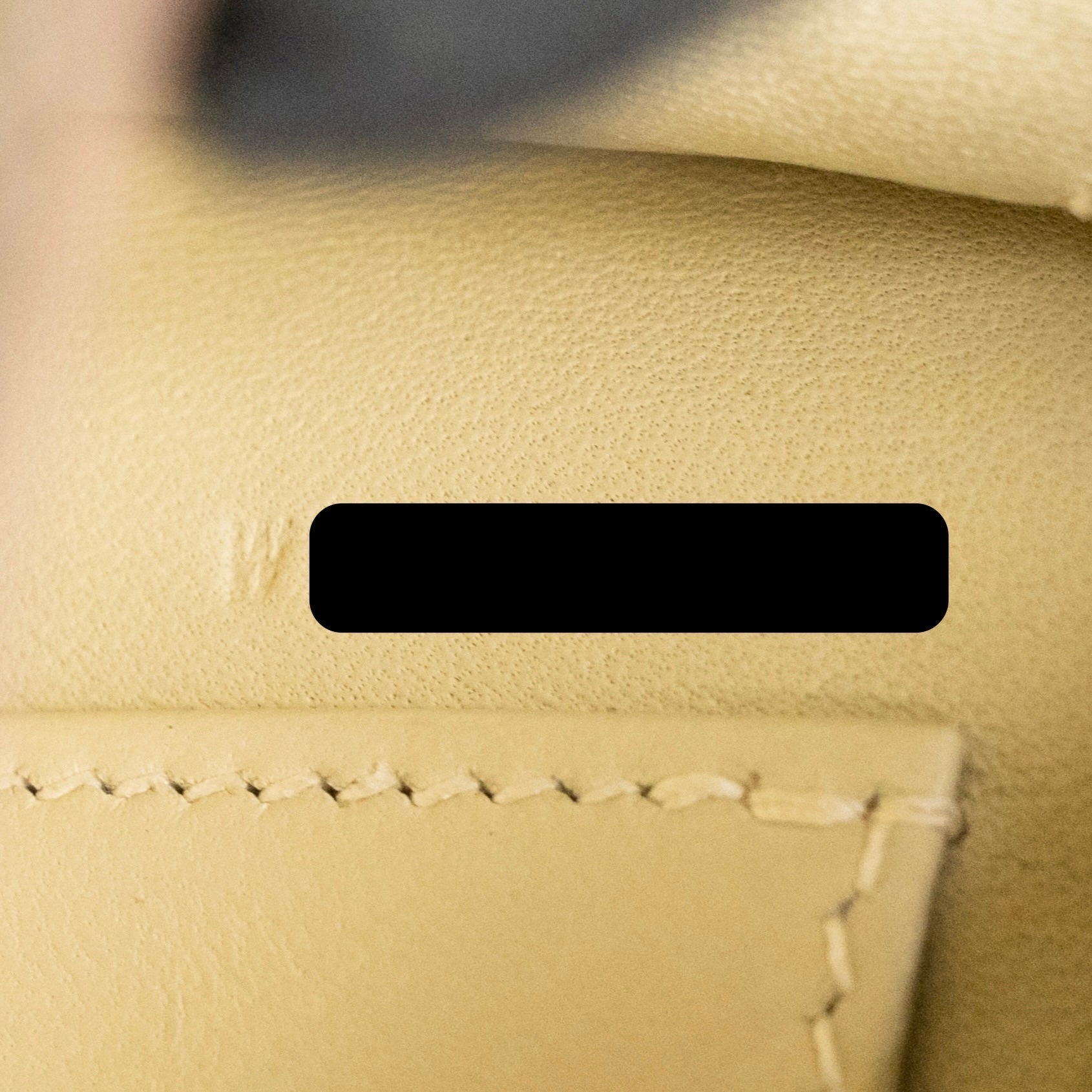 HERMES MINI KELLY II ALLIGATOR MISSISSIPPIENSIS MATT Y1 VANILLE GHW
