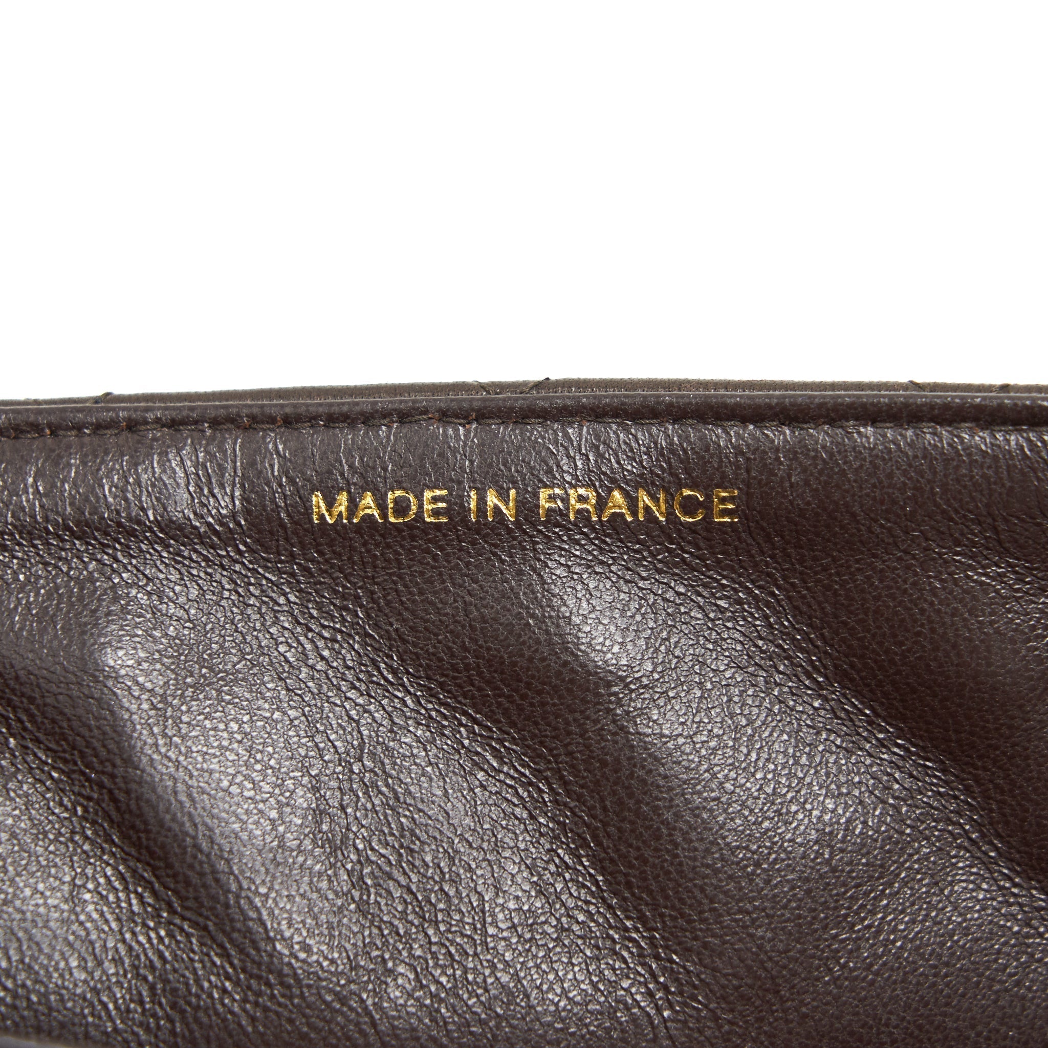 CHANEL MEDIUM FLAP BAG CHOCOLATE GHW