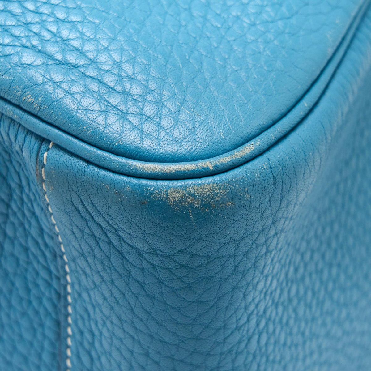 Hermes Lindy 34 Clemence Blue Jeans SHW