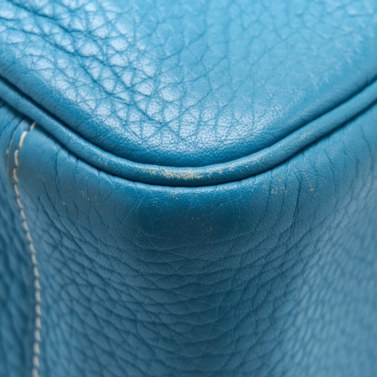 Hermes Lindy 34 Clemence Blue Jeans SHW