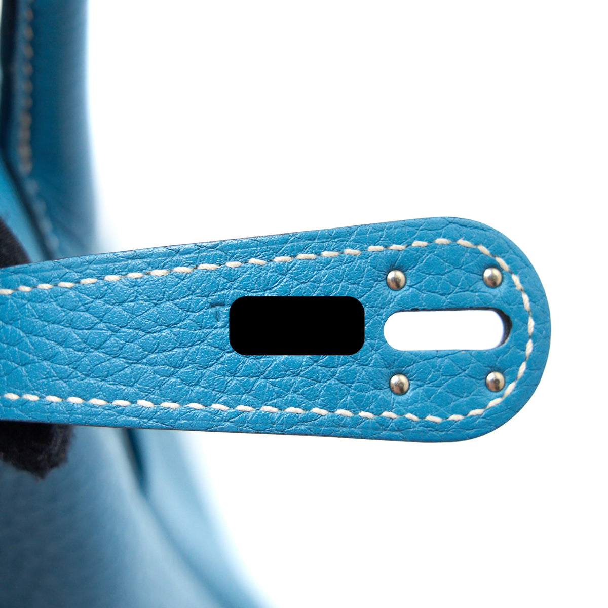 Hermes Lindy 34 Clemence Blue Jeans SHW