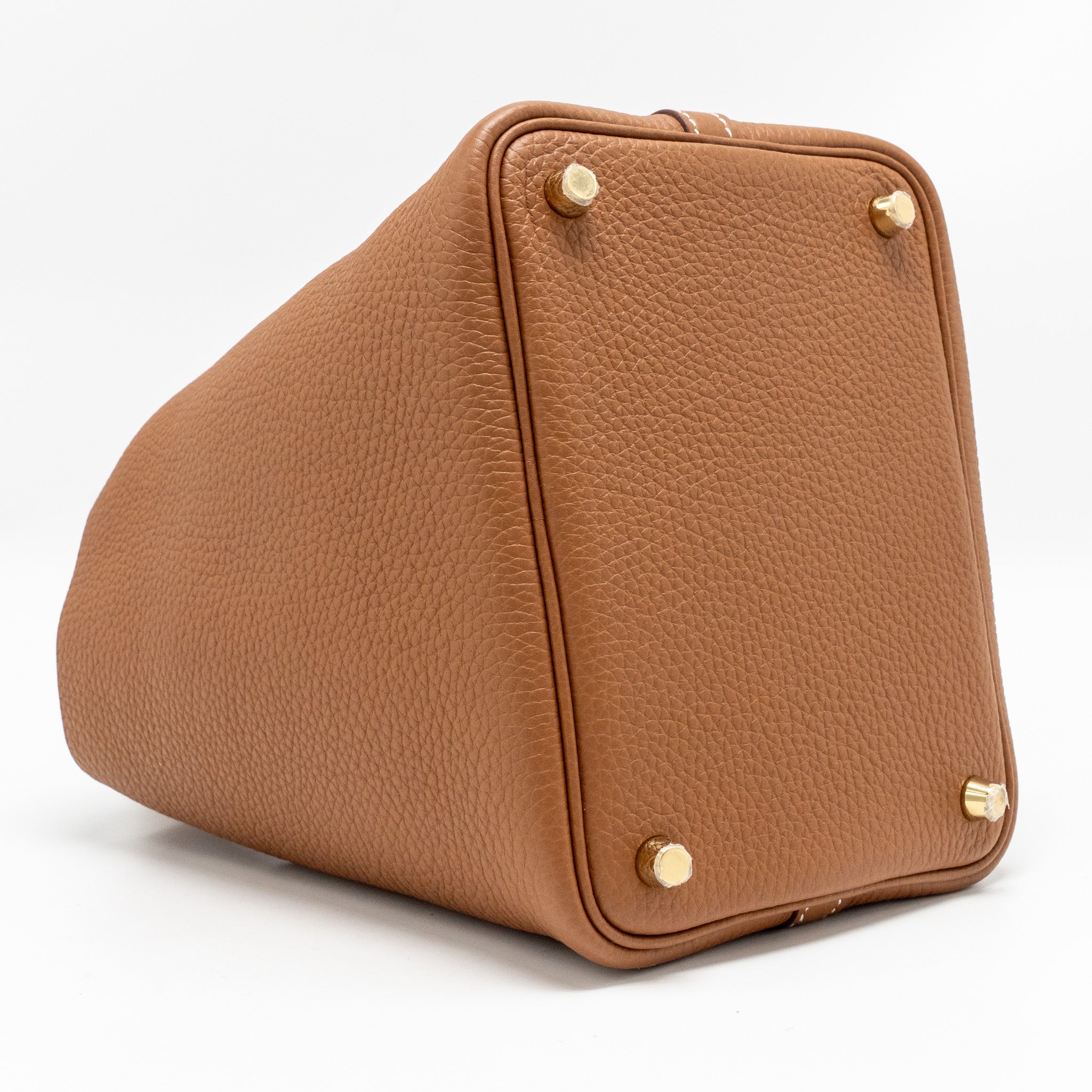 HERMES PICOTIN 18 LOCK BAG CLEMENCE GOLD GHW