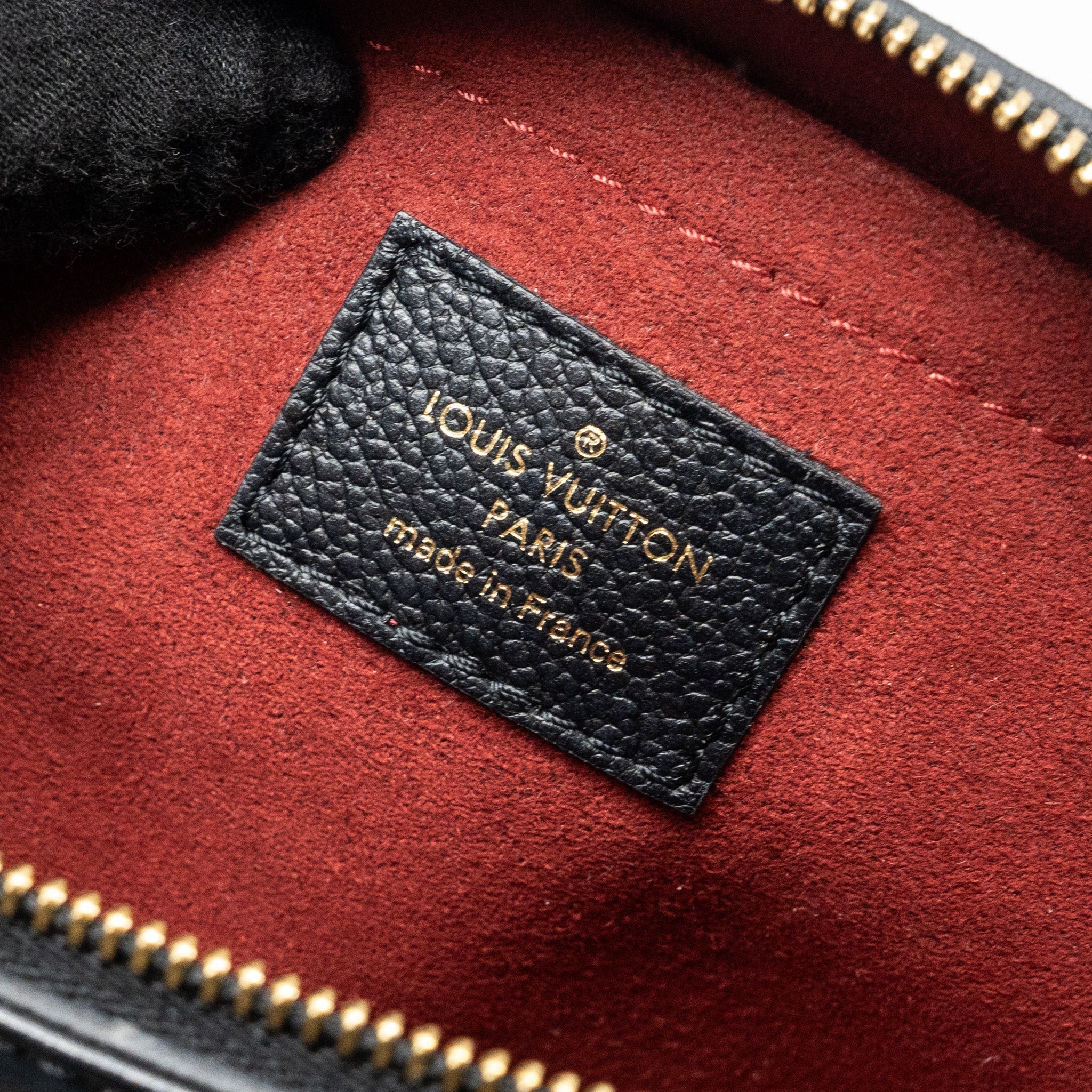 LOUIS VUITTON MULTI POCHETTE MONOGRAM EMPREINTE BLACK GHW