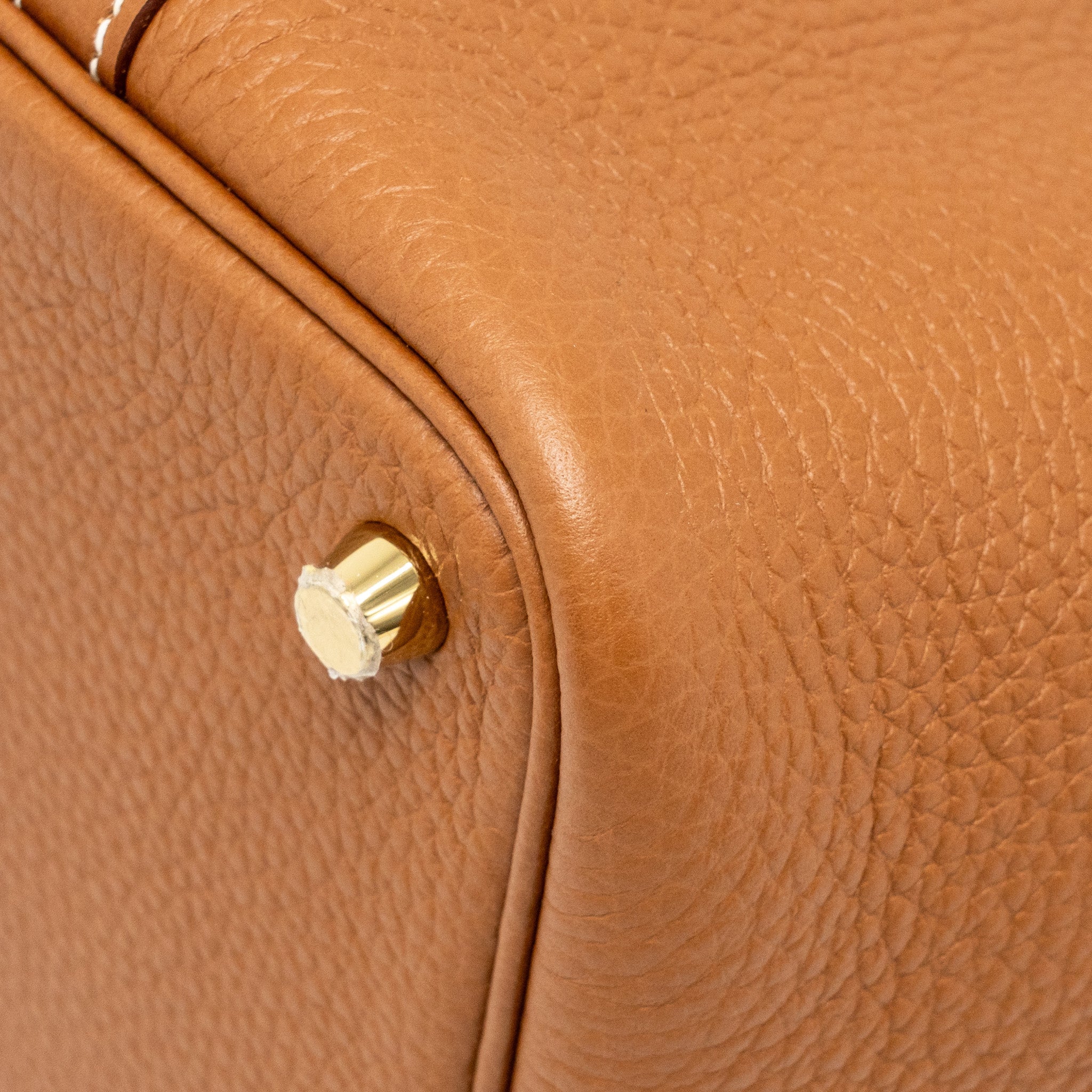 HERMES PICOTIN 18 LOCK BAG CLEMENCE GOLD GHW