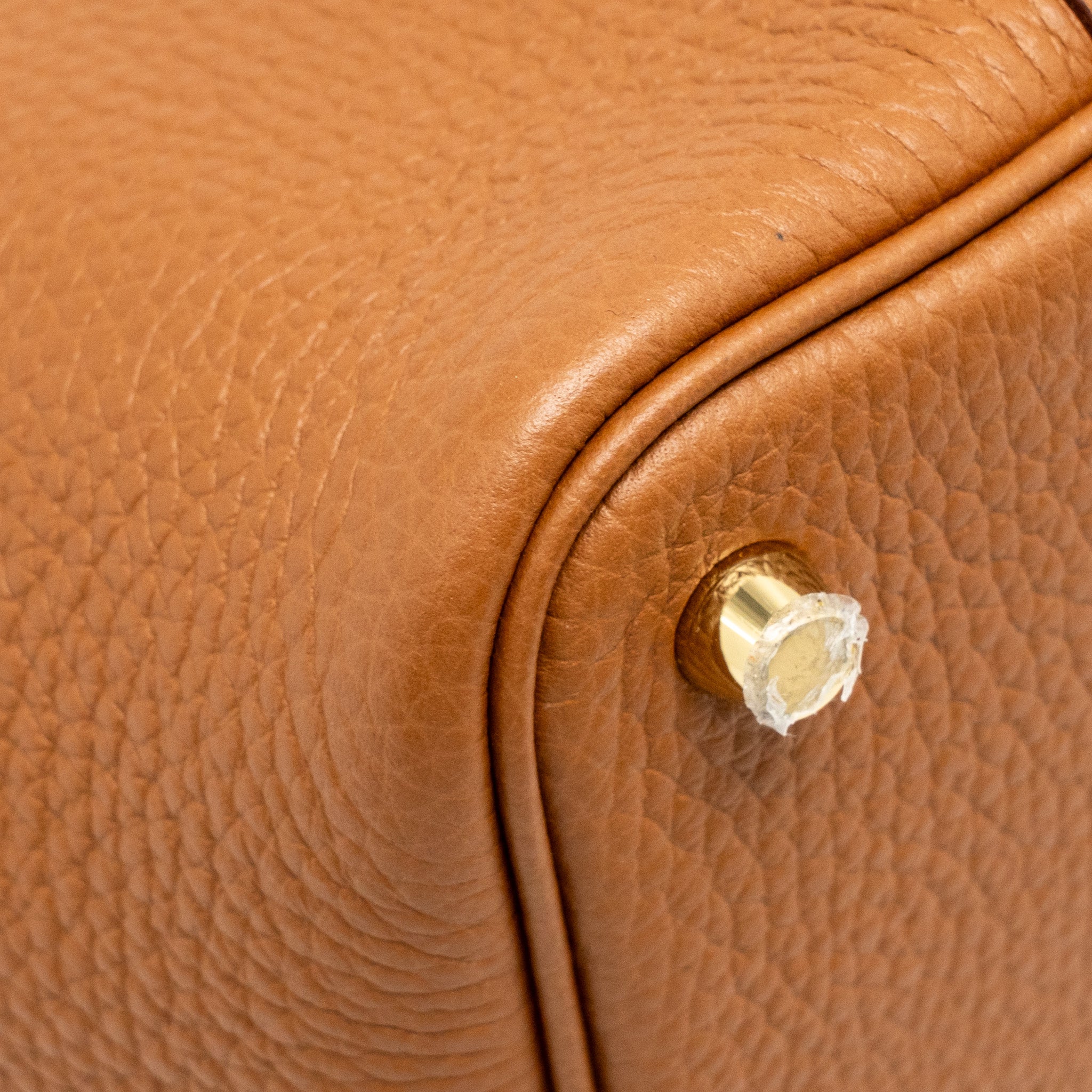 HERMES PICOTIN 18 LOCK BAG CLEMENCE GOLD GHW