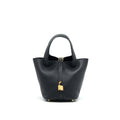 Hermes Picotin Lock 18 Black GHW