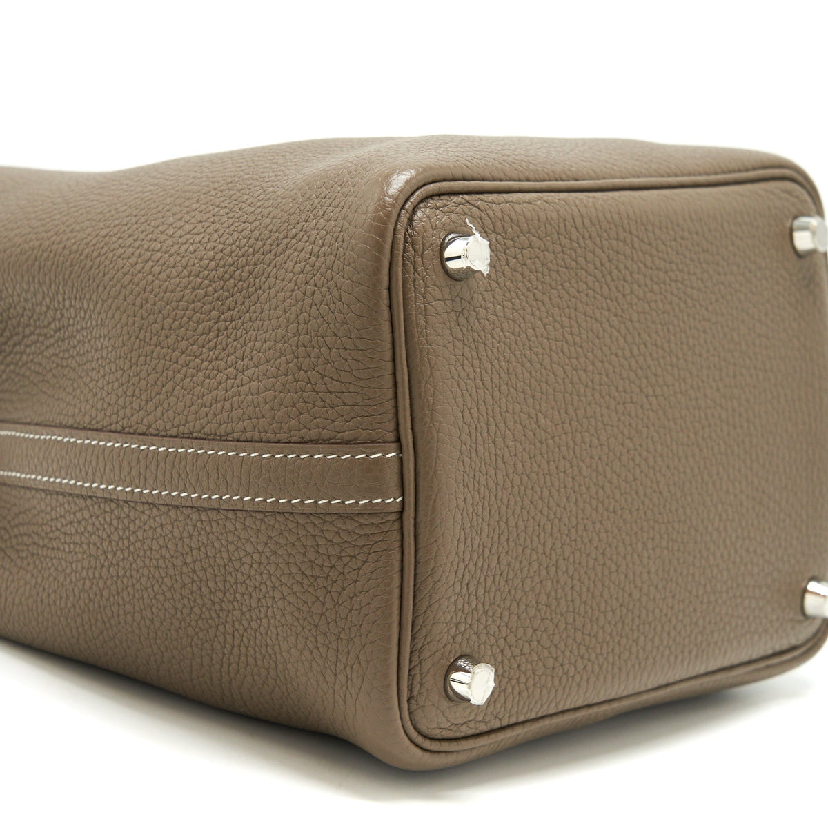 Hermes Picotin 18 Lock Bag Etoupe SHW