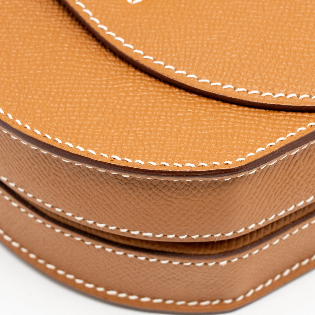 HERMES MOSAIQUE AU 24 MINI BAG EPSOM GOLD LGHW