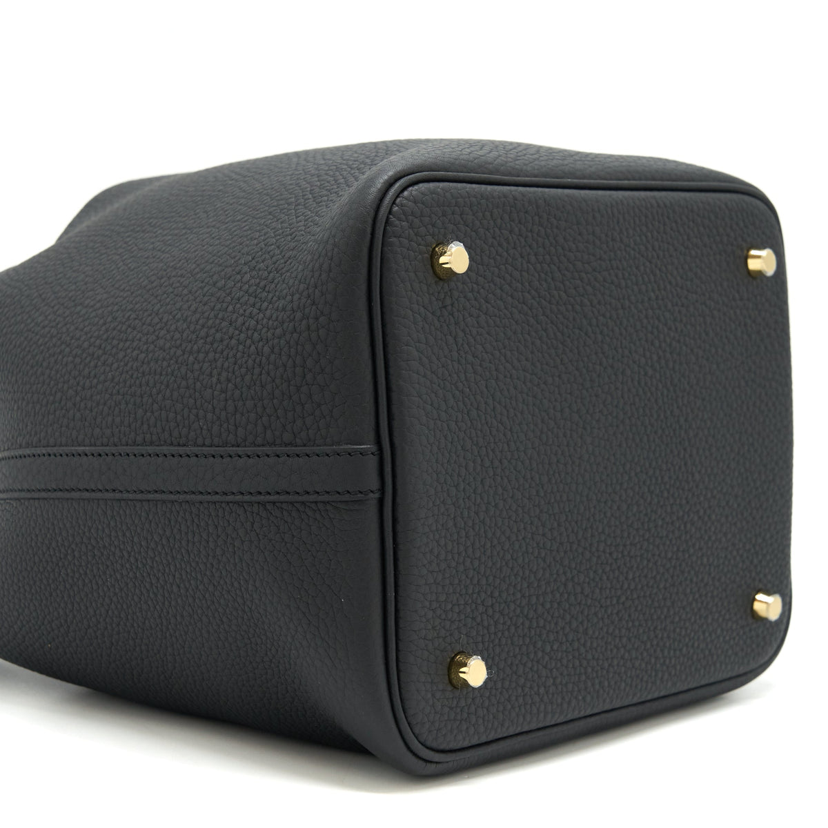 Hermes Picotin 22 Lock Bag Black GHW
