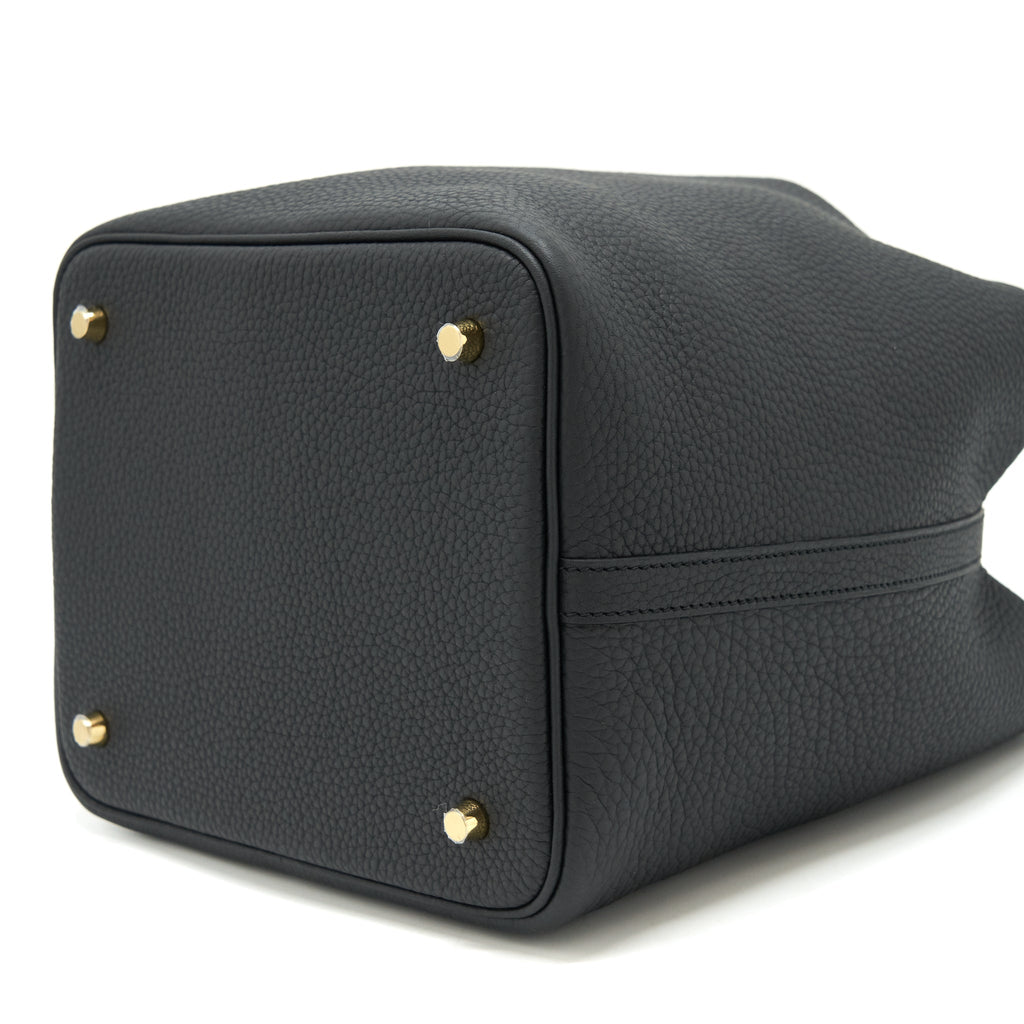 Hermes Picotin 22 Lock Bag Black GHW