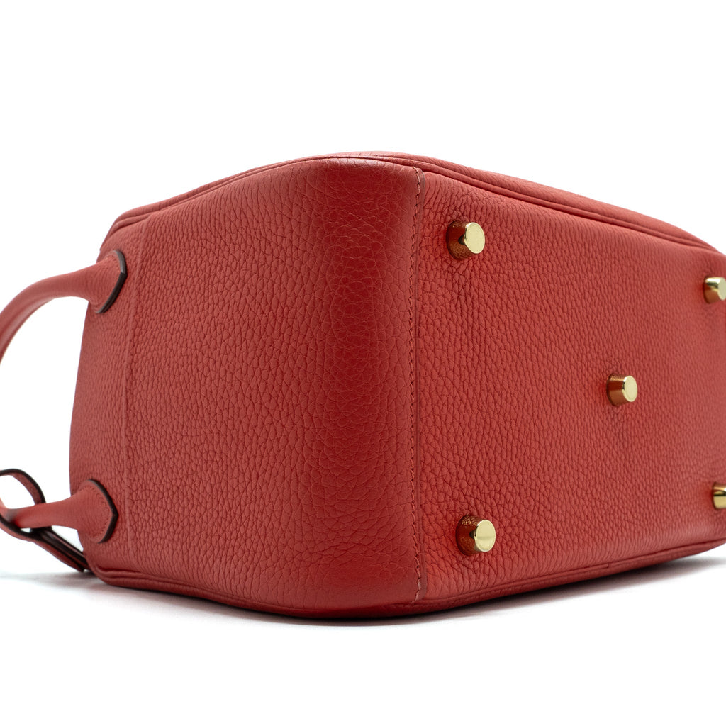 Hermes Lindy 26 Clemence Rouge Tomate GHW