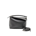 Loewe Small Puzzle Bag Calfskin Dark Grey SHW